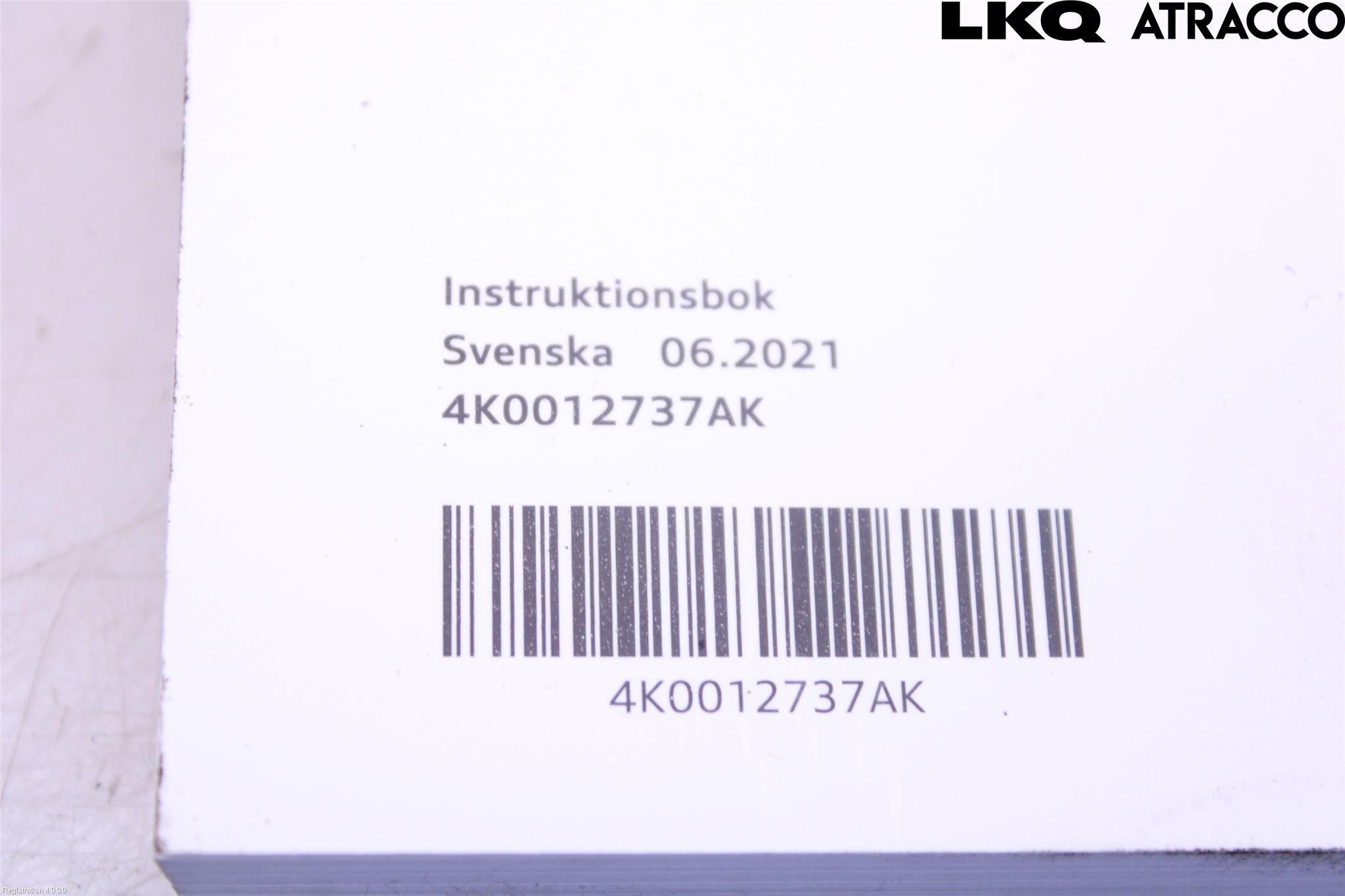 Audi A6 F2/C8 19- Instruksjonsbok