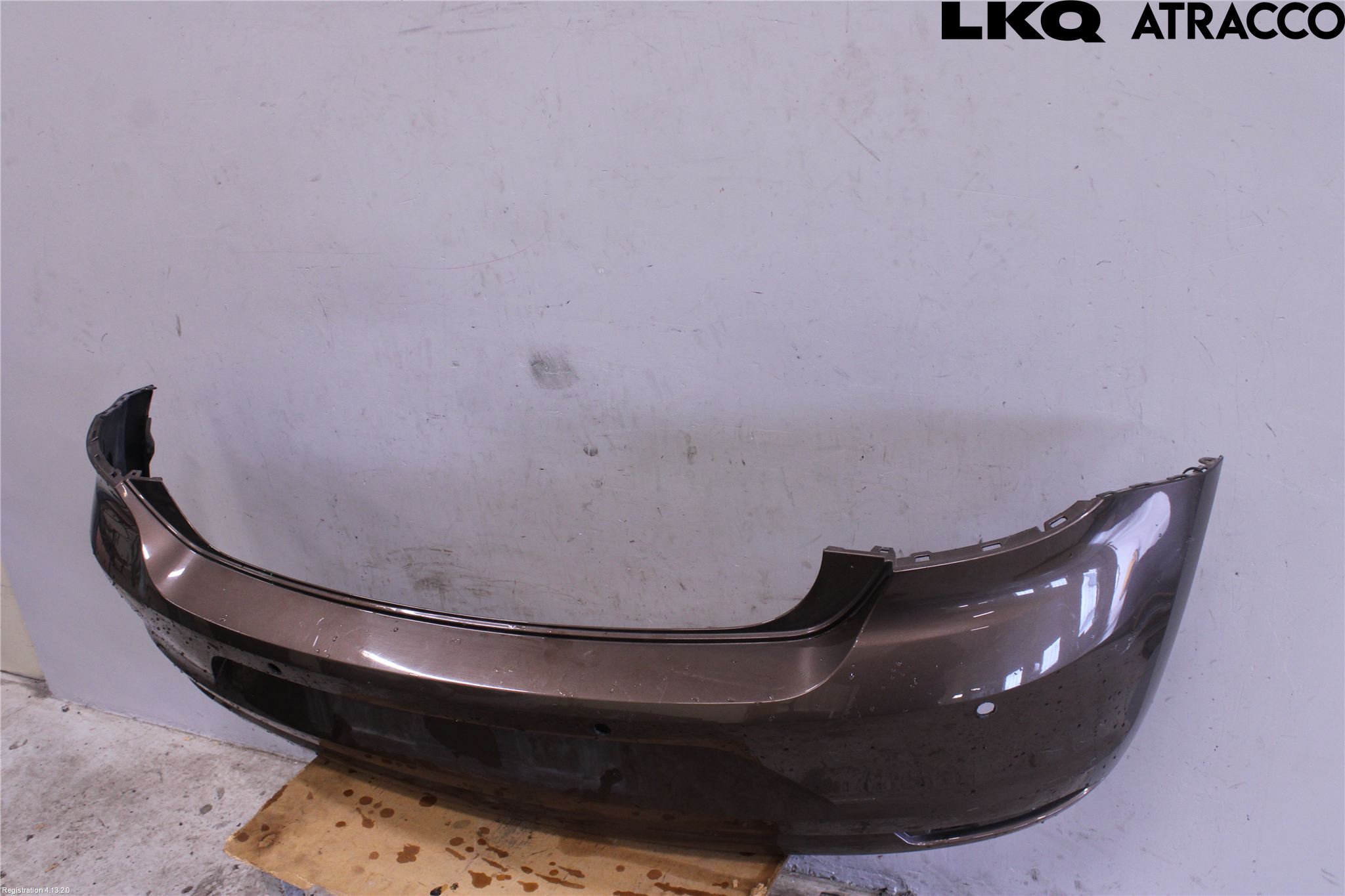 Volkswagen VW POLO 10-17 Støtfanger Bak Overtrekk