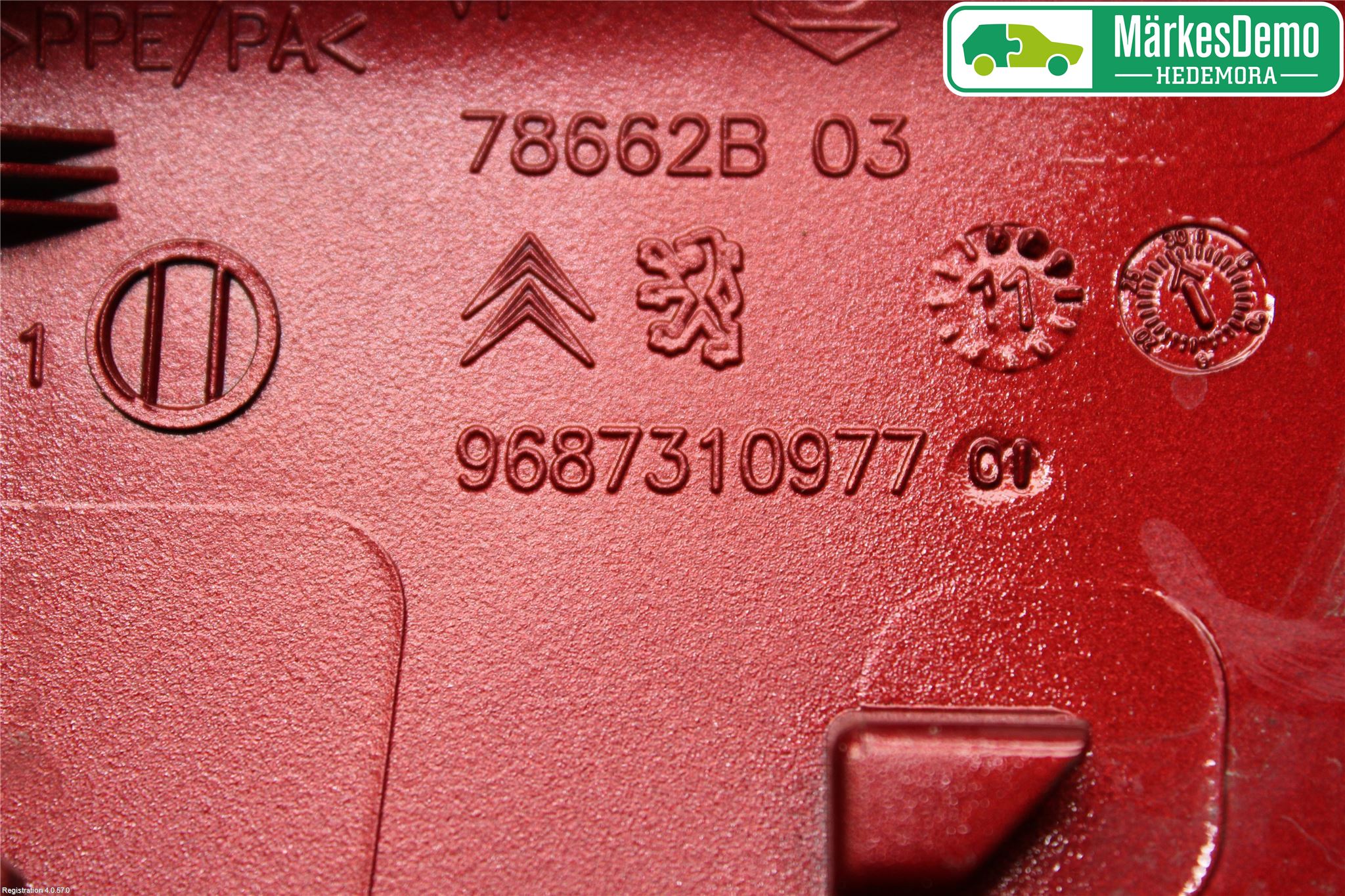 Citroen C4 II 11-18 Drivstoff Tankluke
