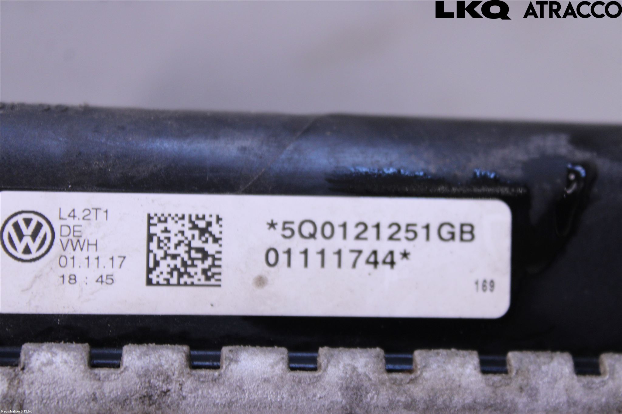 Volkswagen VW GOLF / E-GOLF VII 13-20 Radiator Manuell