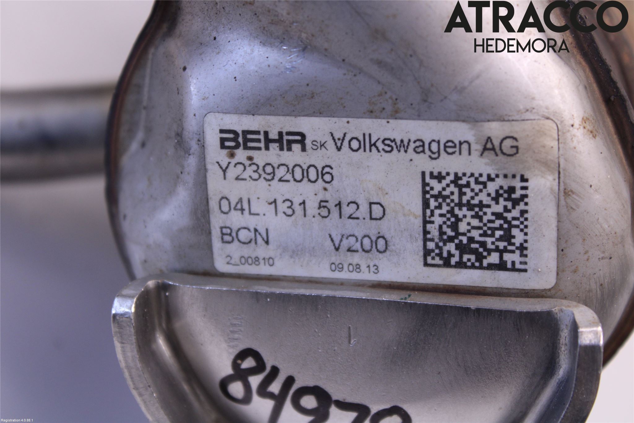 Volkswagen VW GOLF / E-GOLF VII 13-20 Eksos Kjøler