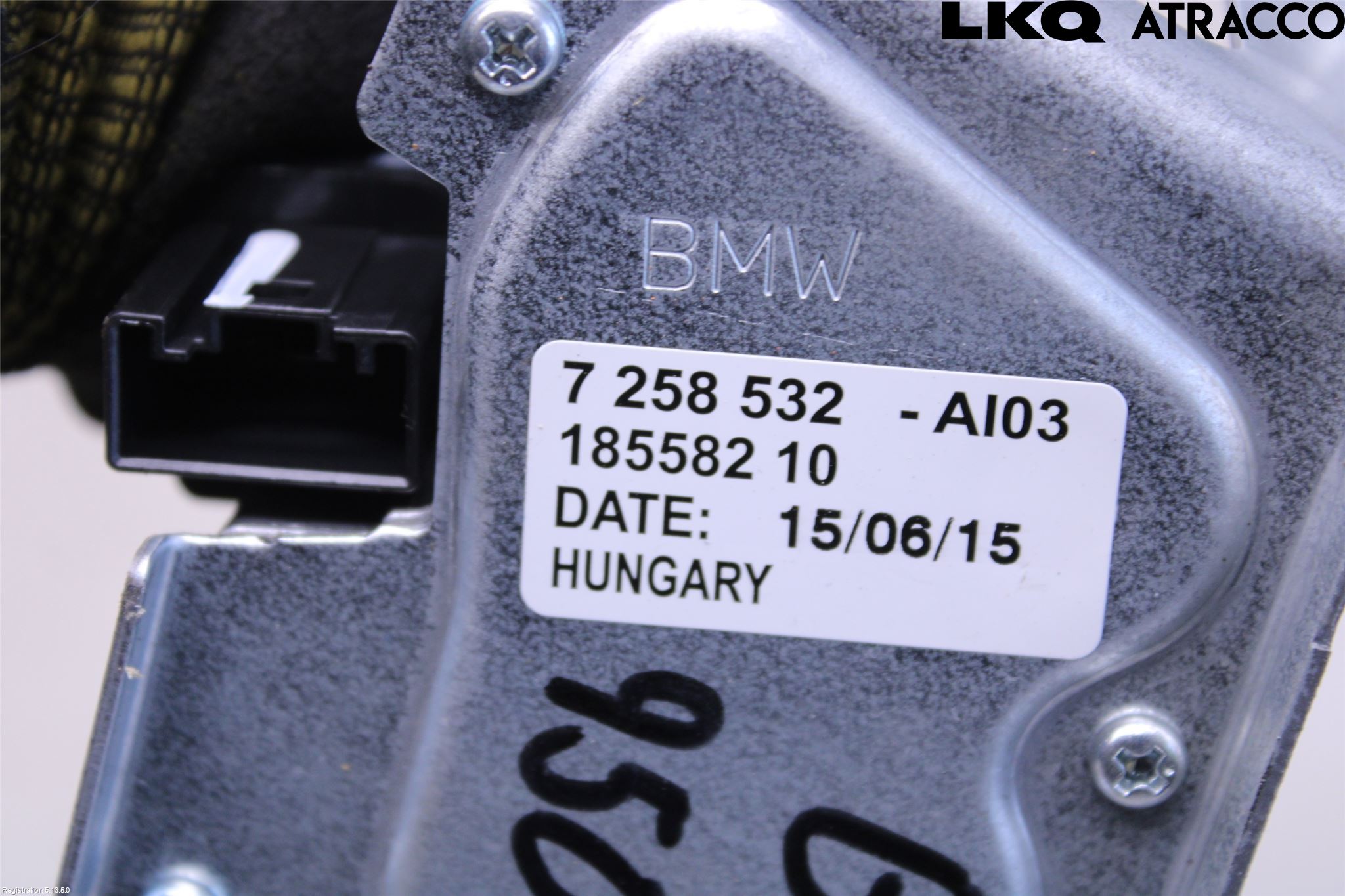 BMW 1 F20/F21 11-19 Viskermotor Bakluke
