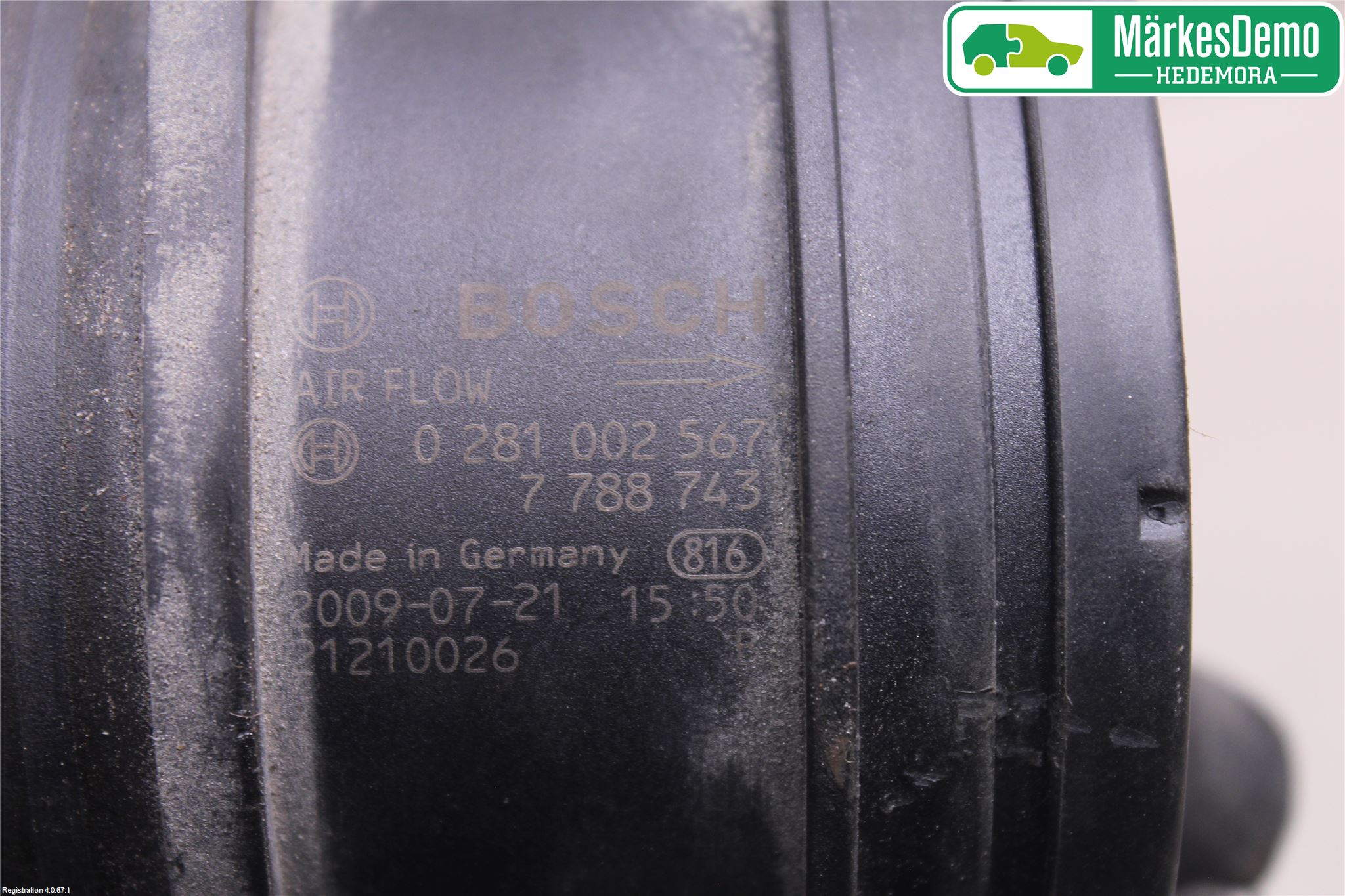 BMW 3 E90/91 SED/TOU 05-12 Inns Luftmassemåler