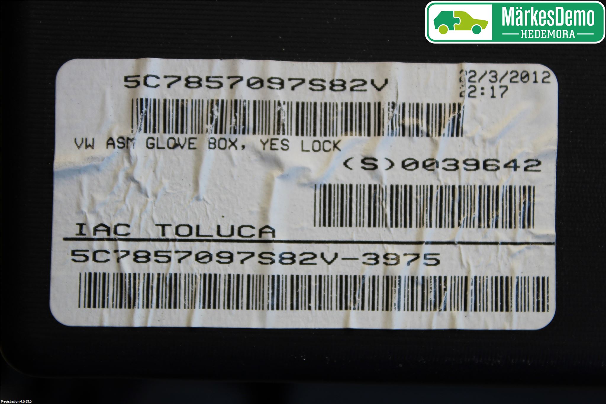 Volkswagen VW JETTA VI 11- Innr Hanskerom