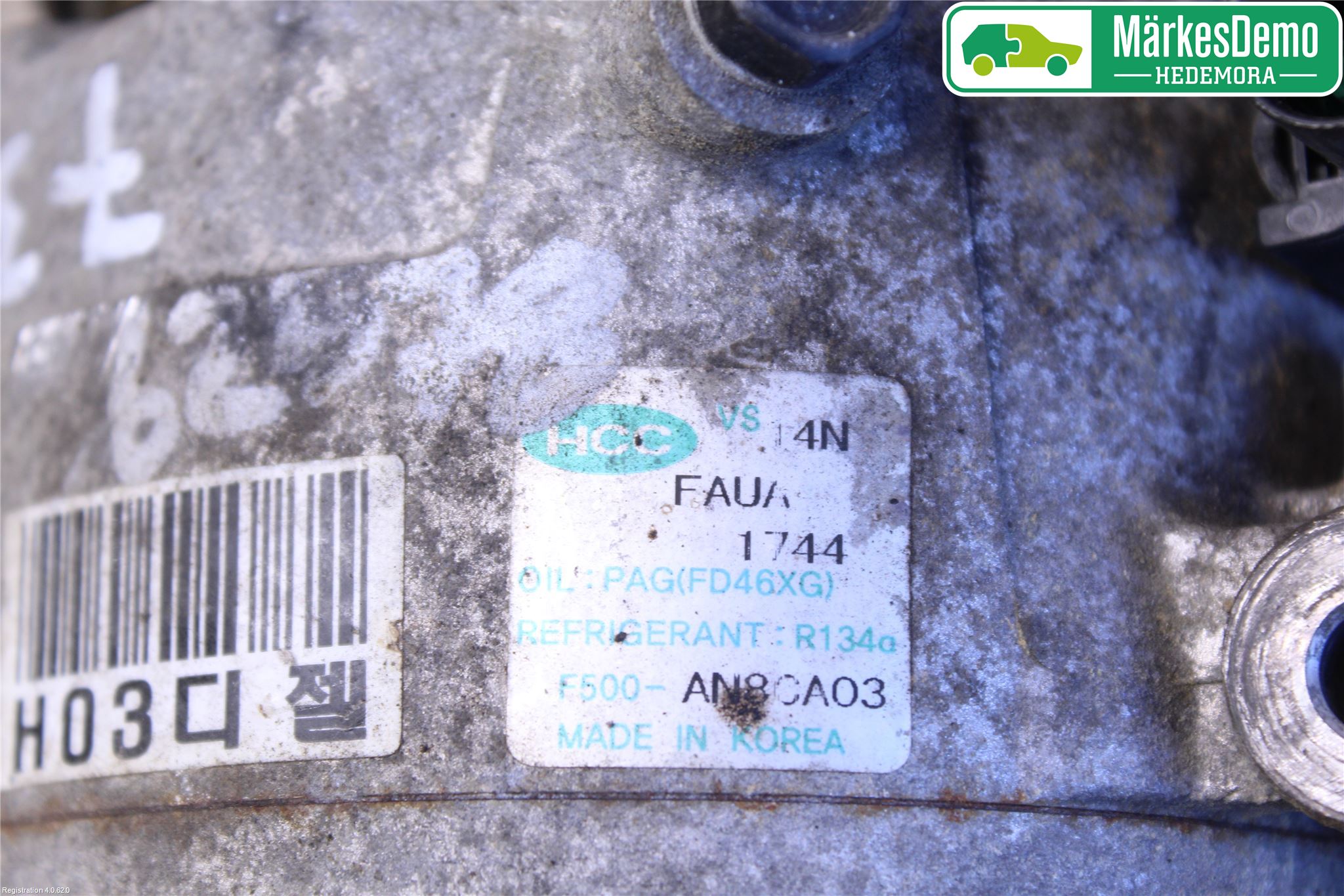 Hyundai i30 FD 07-12 Varme Ac Kompressor