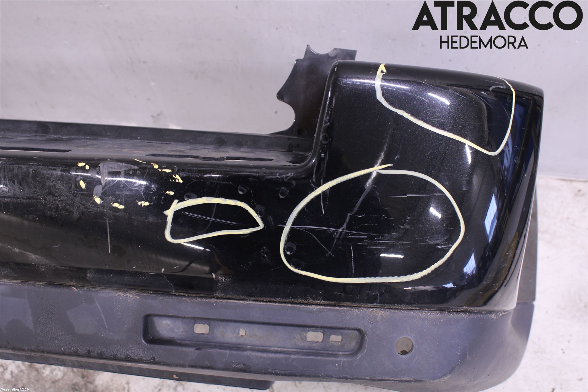 Landrover RANGE ROVER SPORT (L320) 10-13 Støtfanger Bak Overtrekk