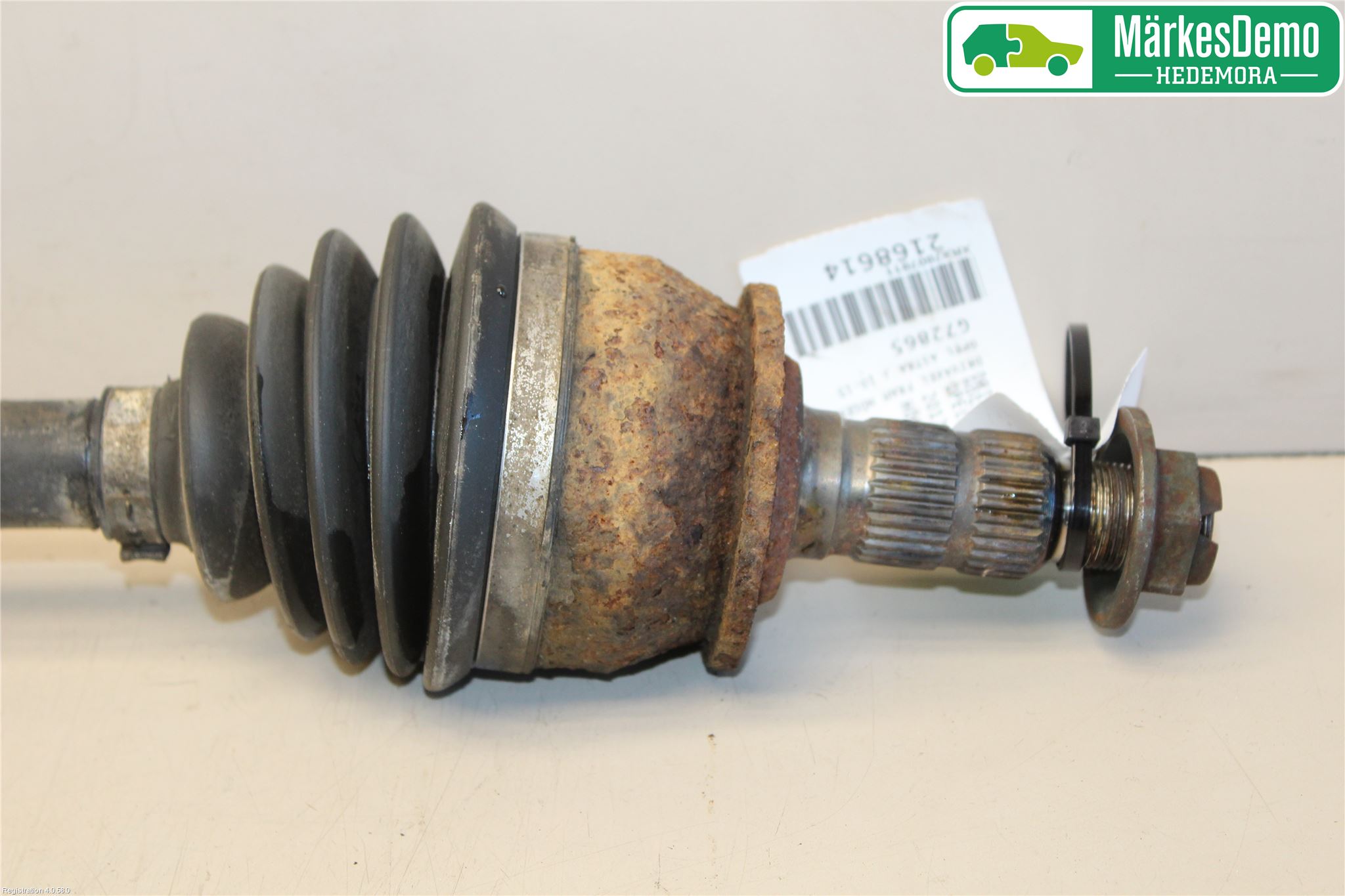Opel ASTRA J 10-15 Drivaksel Foran Kompl Høyre