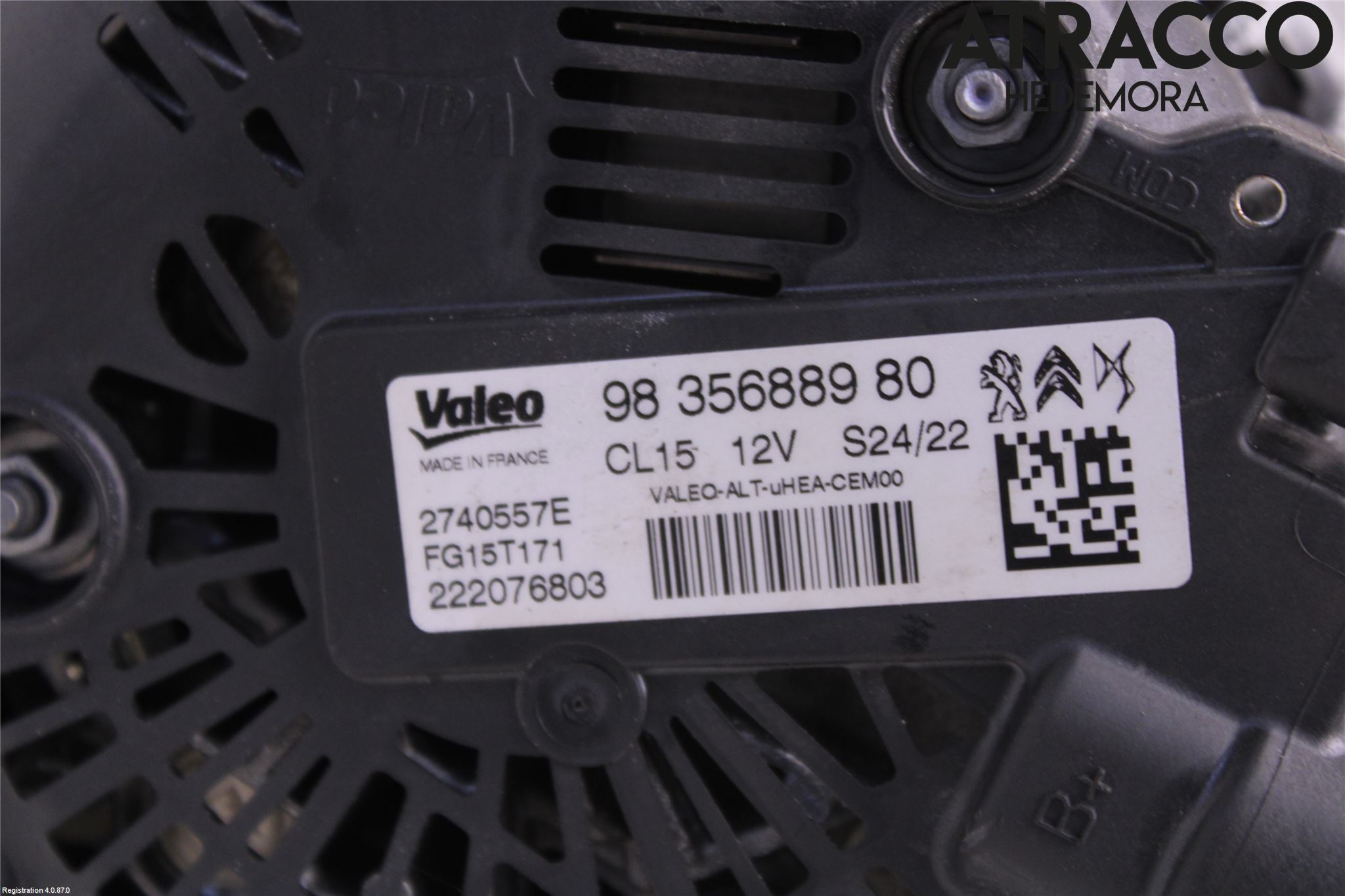 Peugeot 2008/E-2008 20- Dynamo
