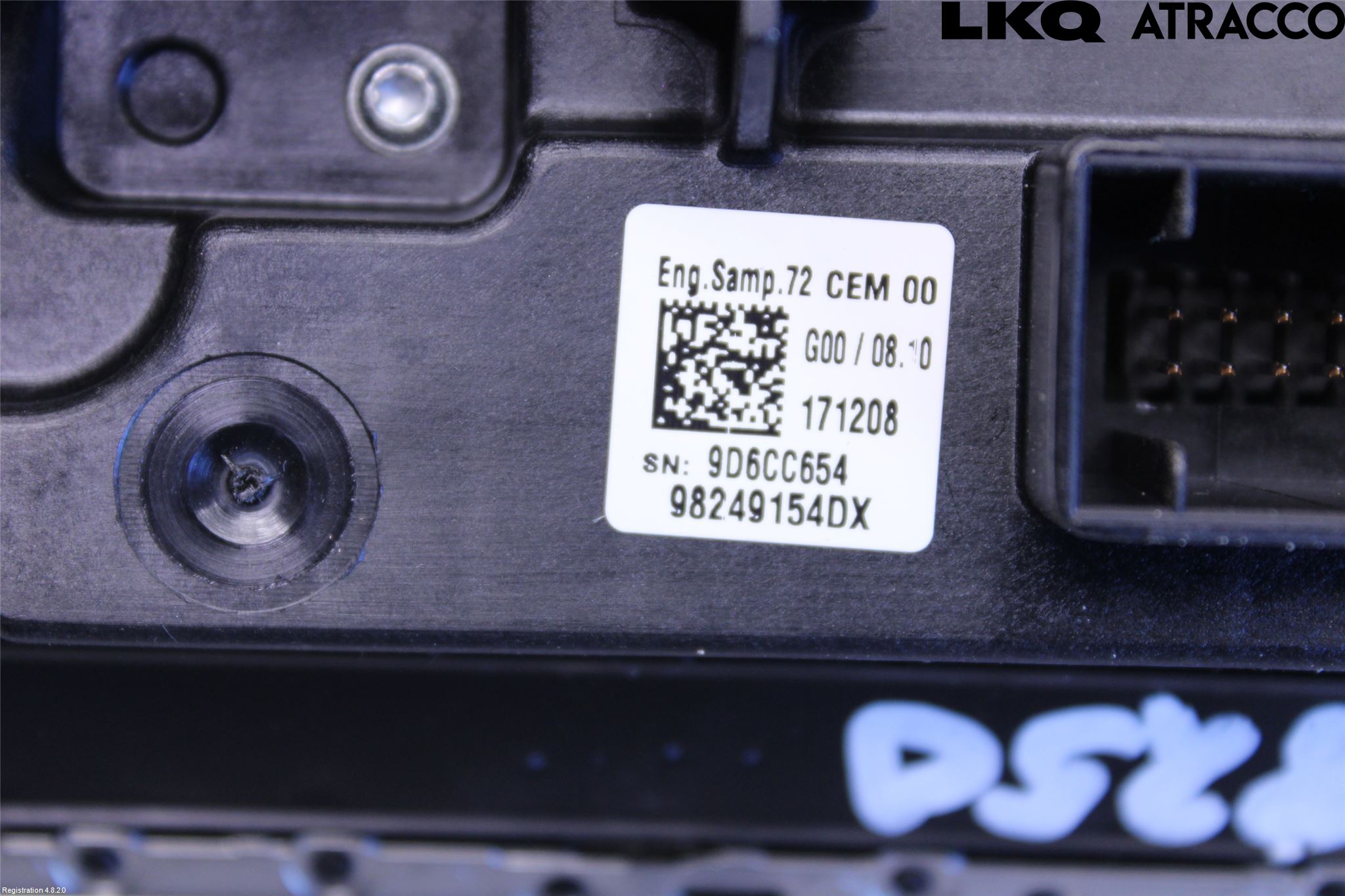 Peugeot 3008 17-24 Varme Ac Betjening-Display