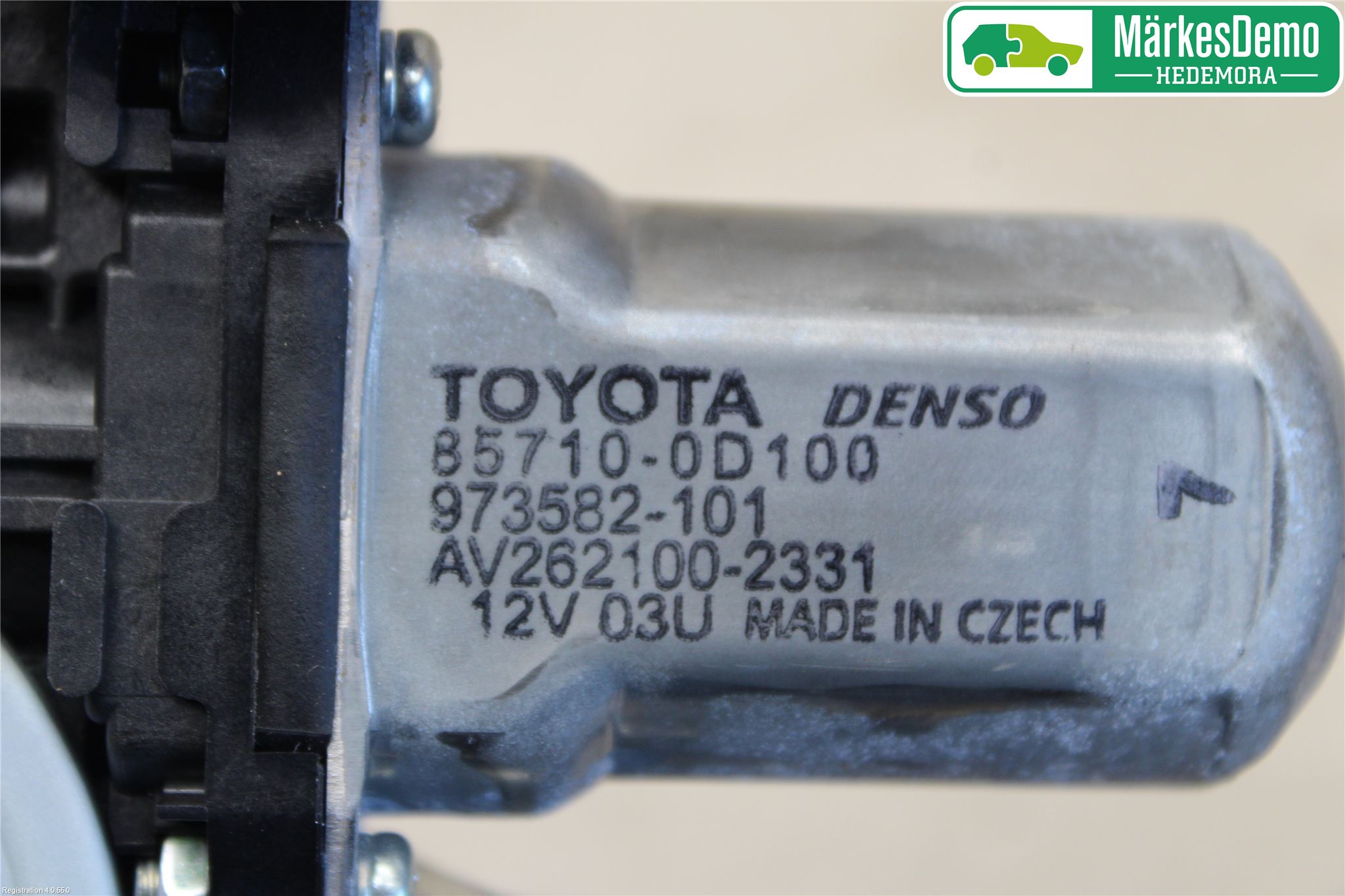 Toyota YARIS XP130 15-20 Vindusheis El Komp