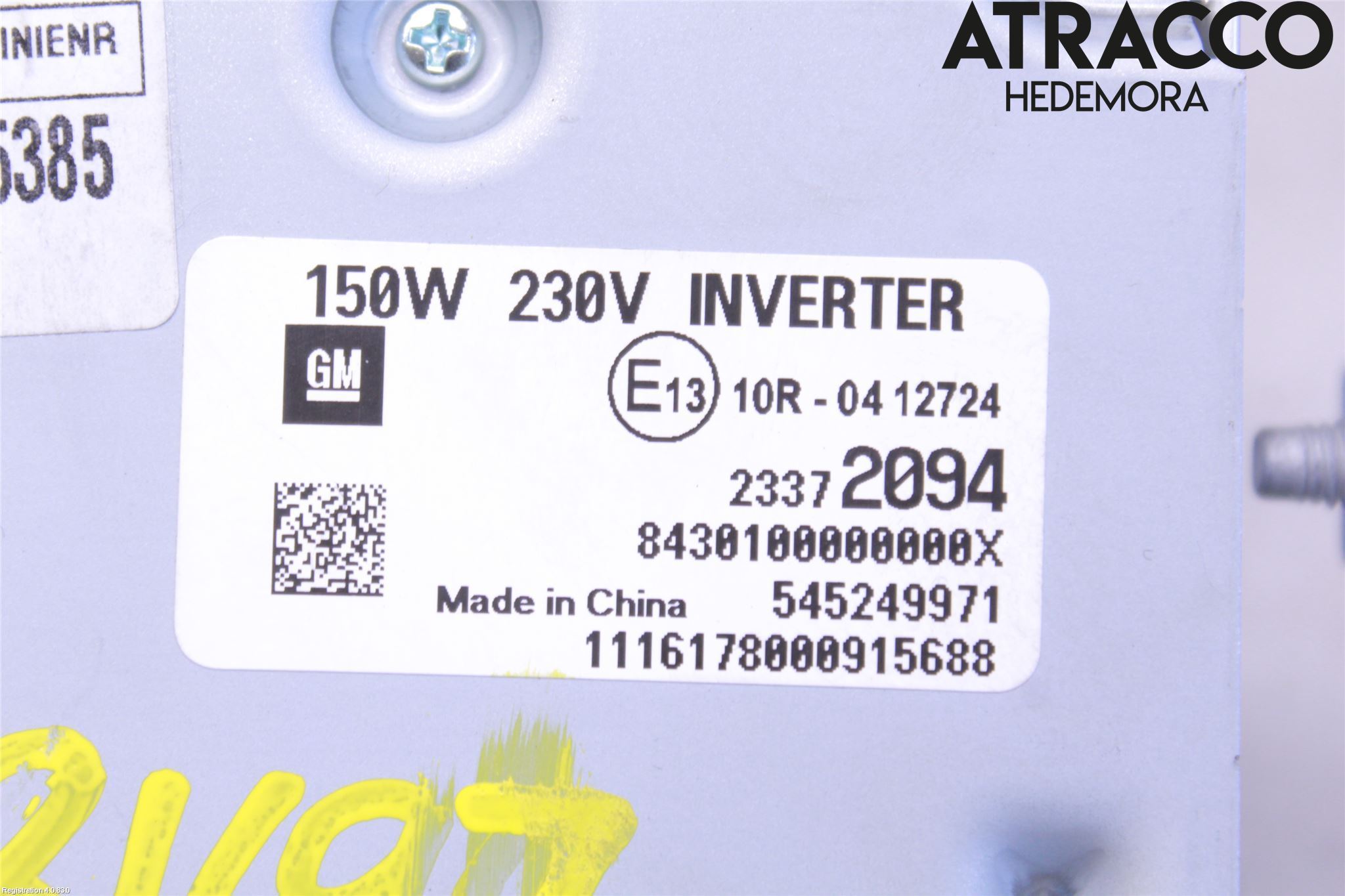 Opel INSIGNIA 17- Inverter 12-)220V