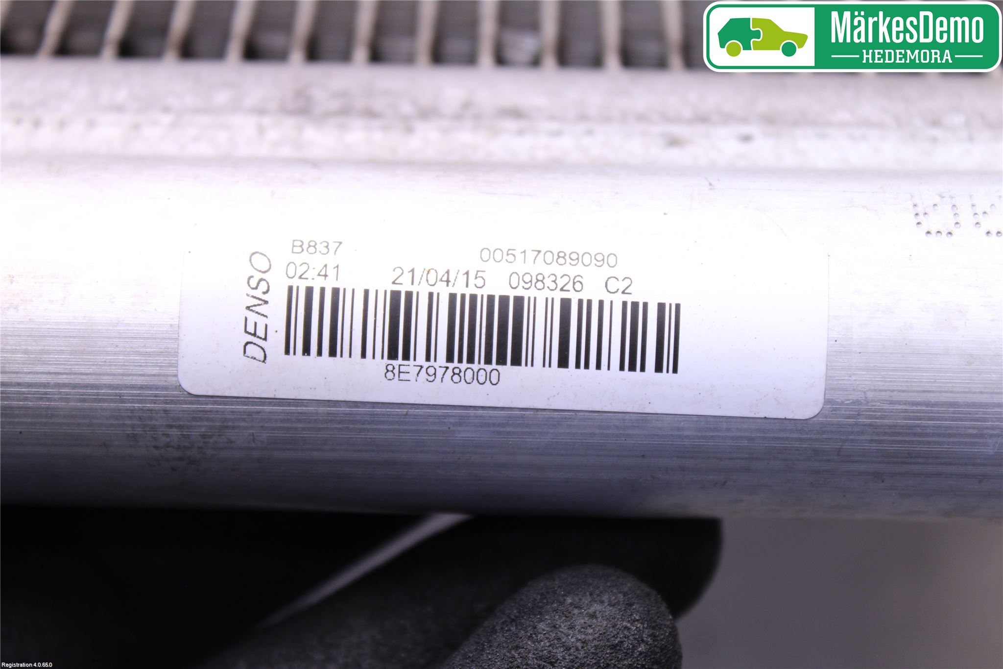 Opel CORSA E 15-19 Varme Ac Kondenser-Kjøler