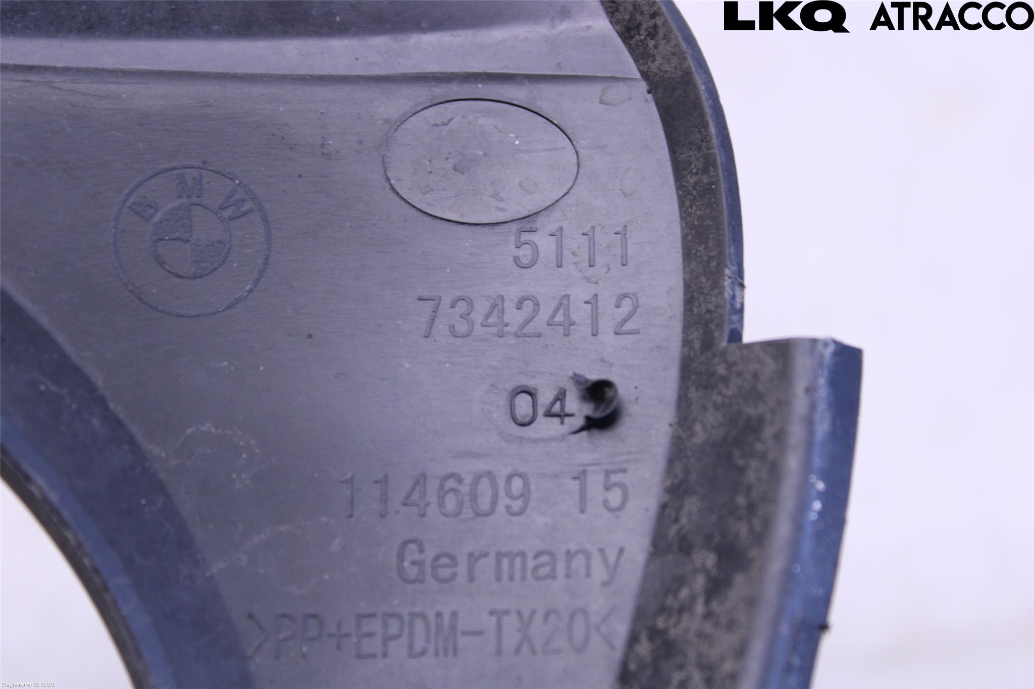 BMW 5 F10/F11/F18 09-17 Frontlykt Kurve-Tåkelys Ramme