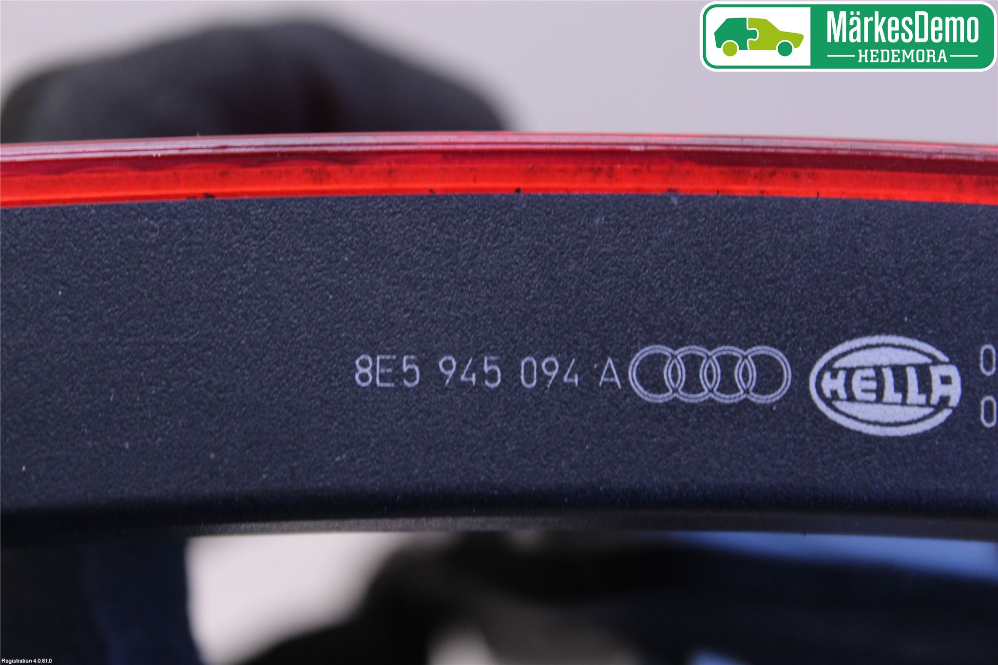 Audi A4/S4 05-07 Baklykt Høyre  På Luke(Indre)