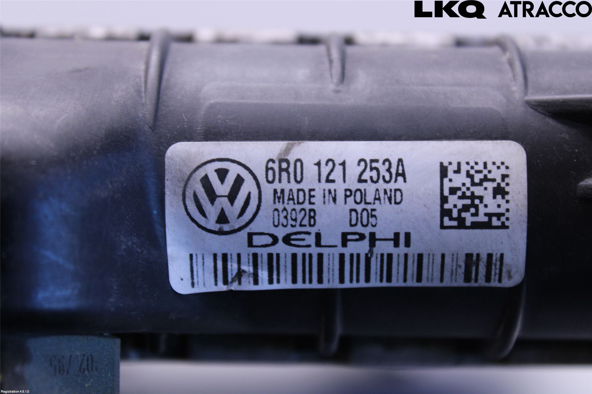 Volkswagen VW POLO 10-17 Radiator Manuell