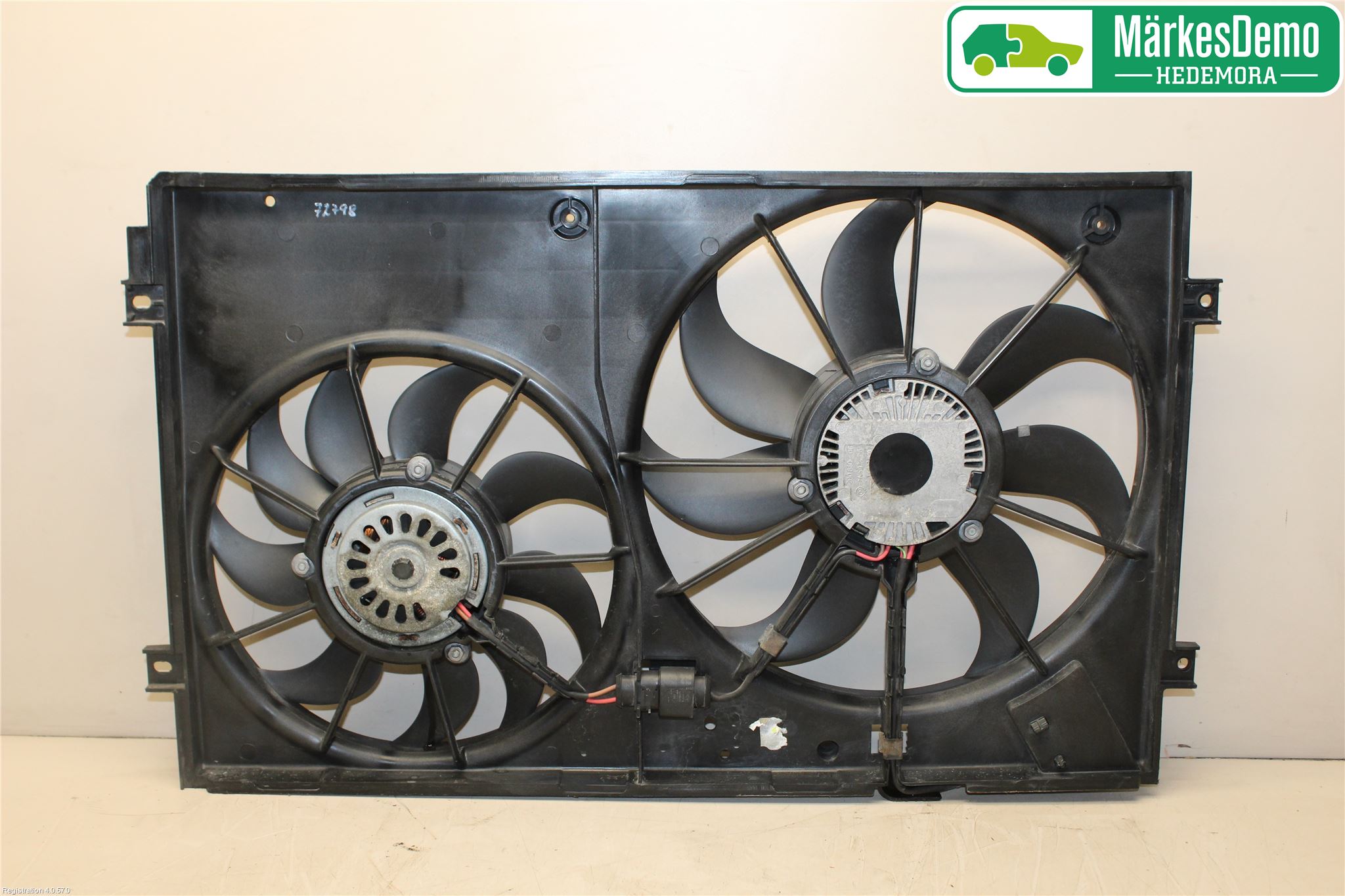 Volkswagen VW GOLF VI 09-13 Kjølevifte Elektrisk