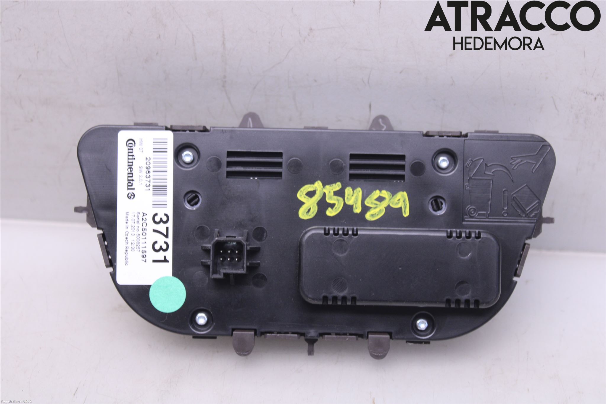 Opel MOKKA 13-20 Varme Ac Betjening-Display