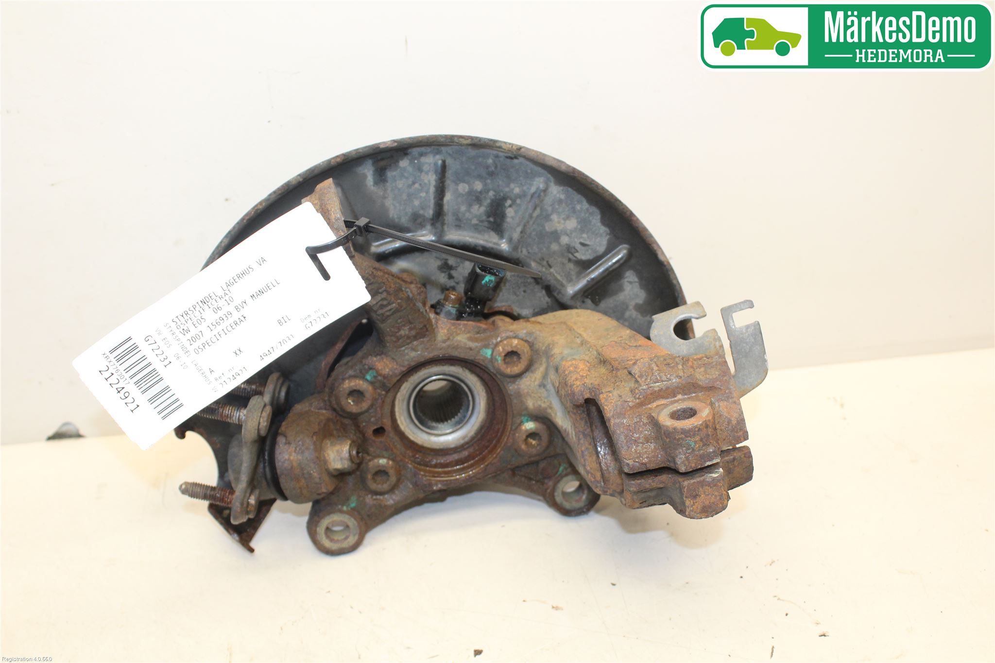 Volkswagen VW EOS  06-10 Spindel Vf