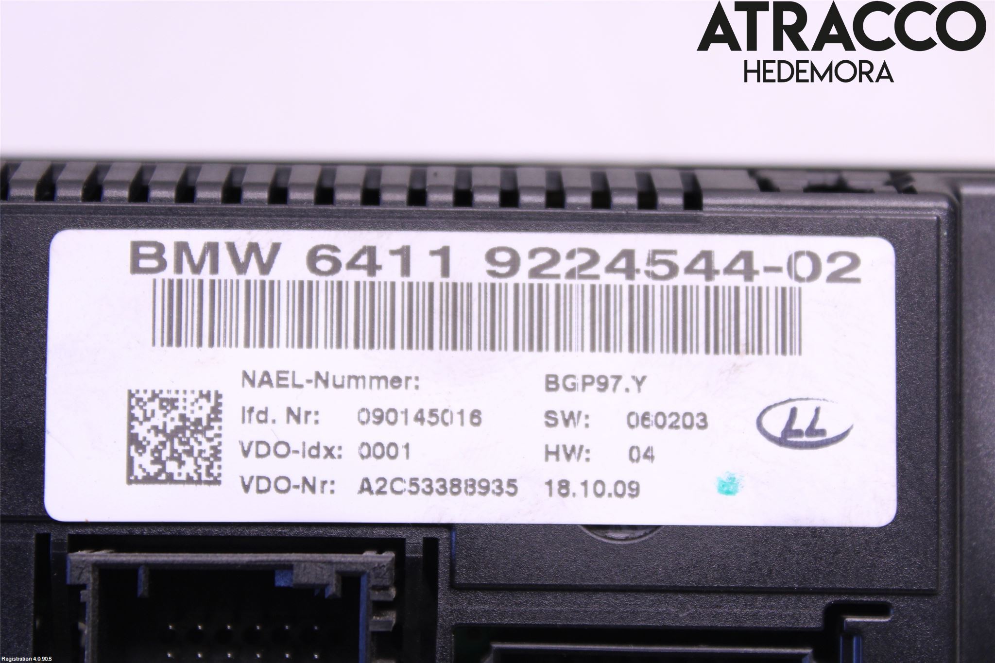 BMW 1 E87/81 5D/3D 03-11 Varme Ac Betjening-Display