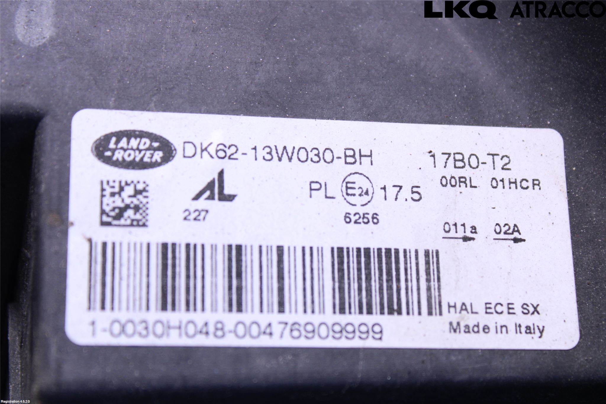 Landrover RANGE ROVER SPORT (L494) 14-22 Frontlykt Venstre