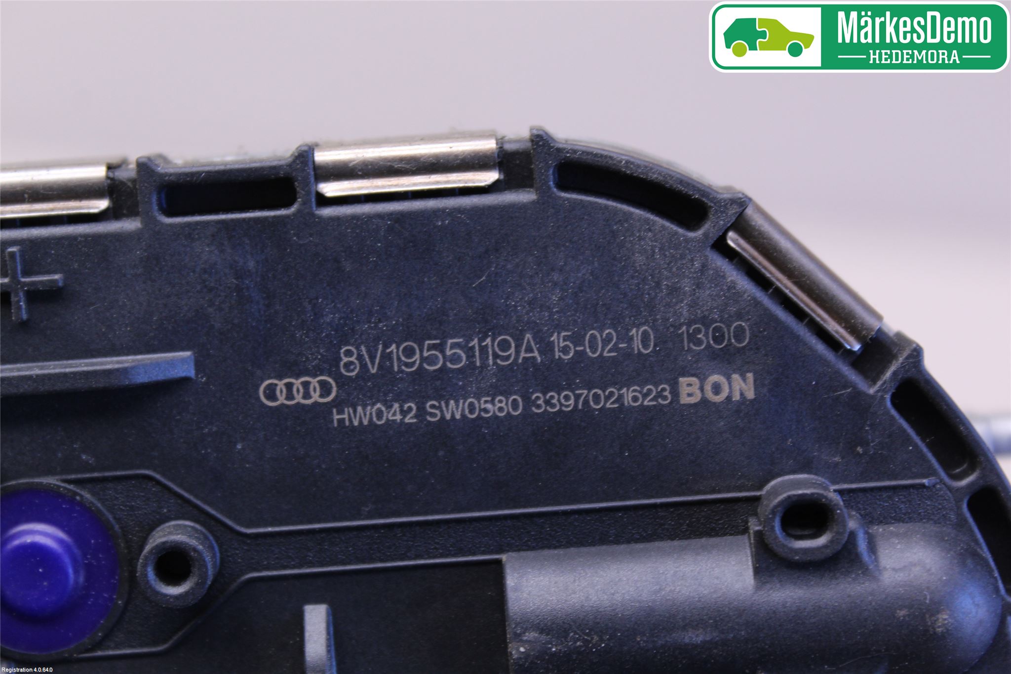 Audi A3/S3 8V 13-20 Viskermotor Frontrute