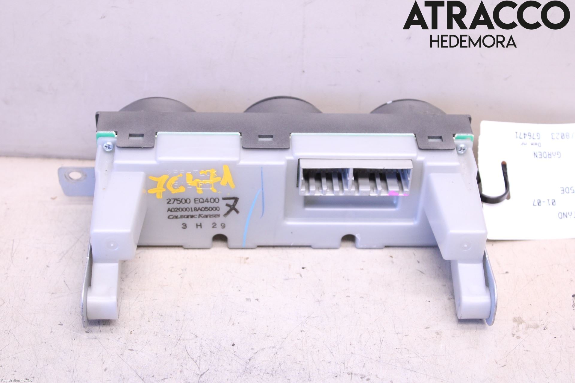 Nissan X-TRAIL     01-07 Varme Ac Betjening-Display