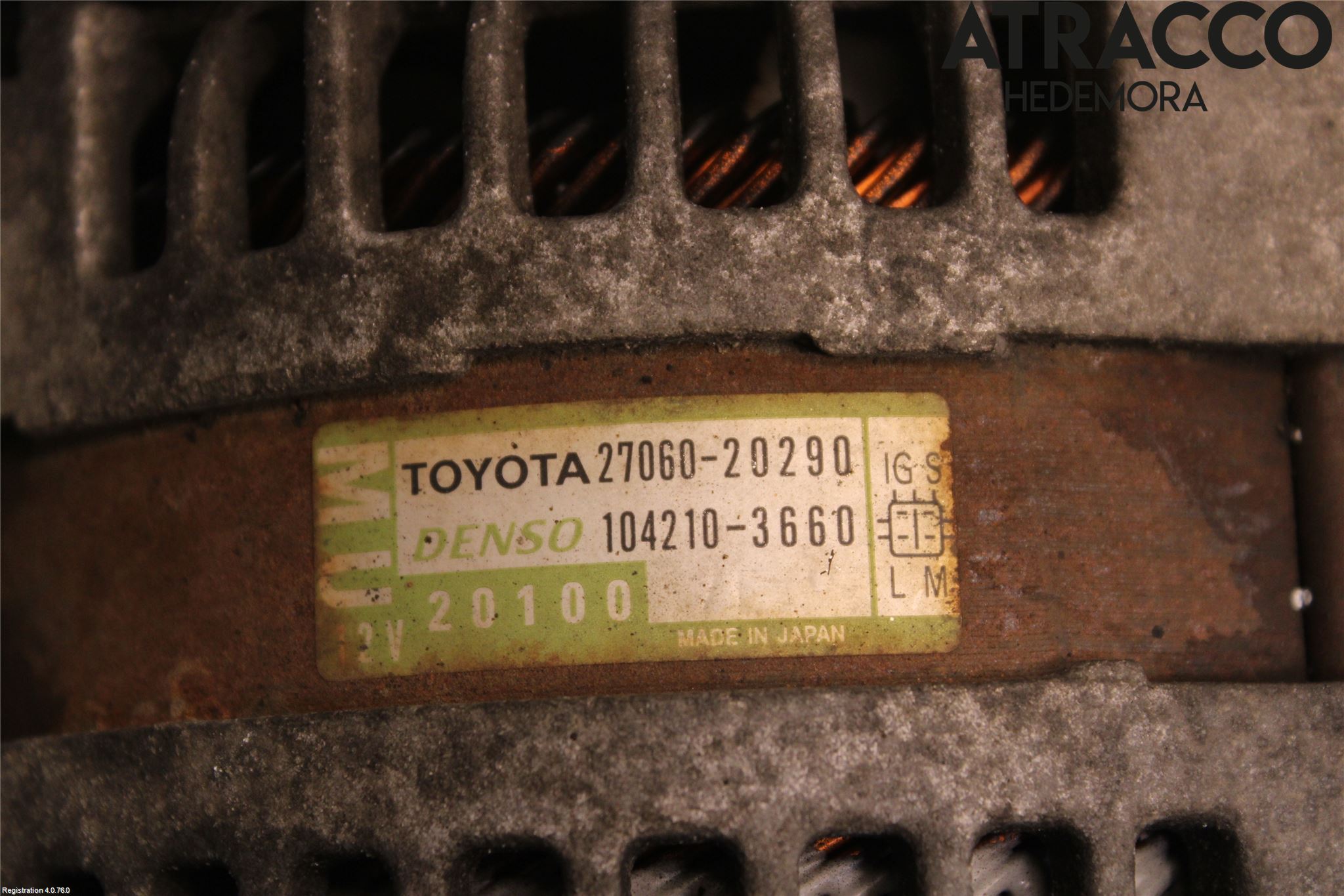 Lexus RX XU30 03-09 Dynamo