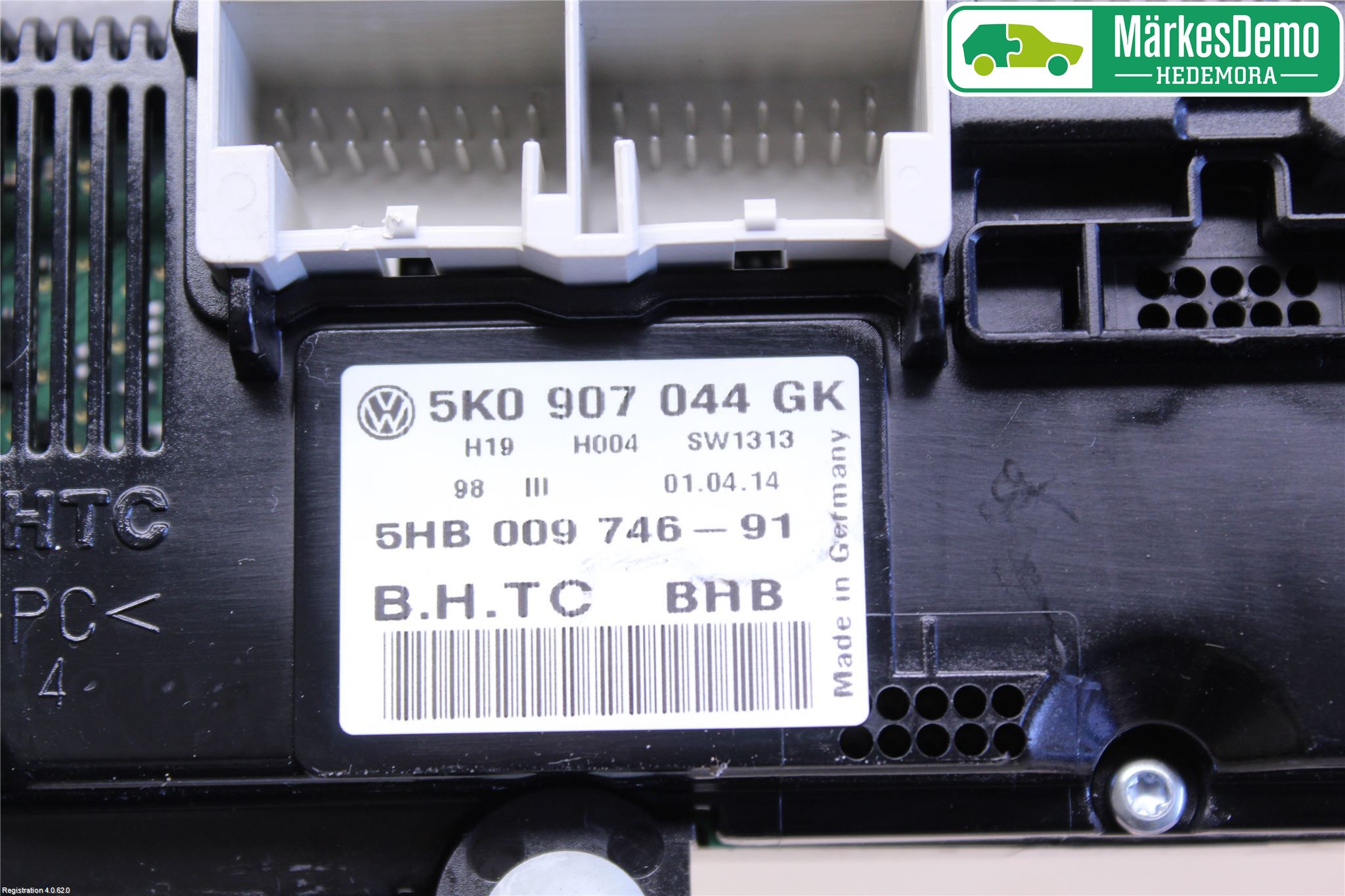 Volkswagen VW TIGUAN 07-16 Varme Ac Betjening-Display
