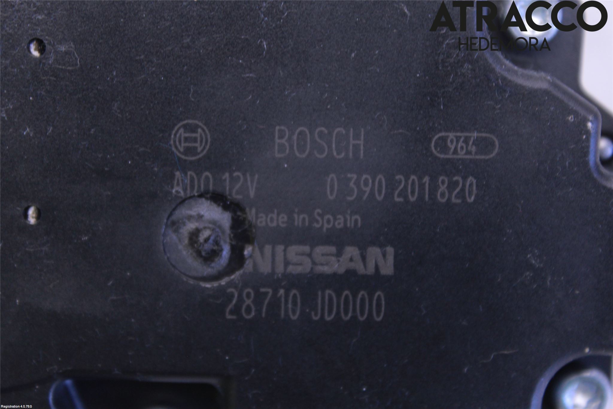 Nissan QASHQAI 10-14 Viskermotor Bakluke