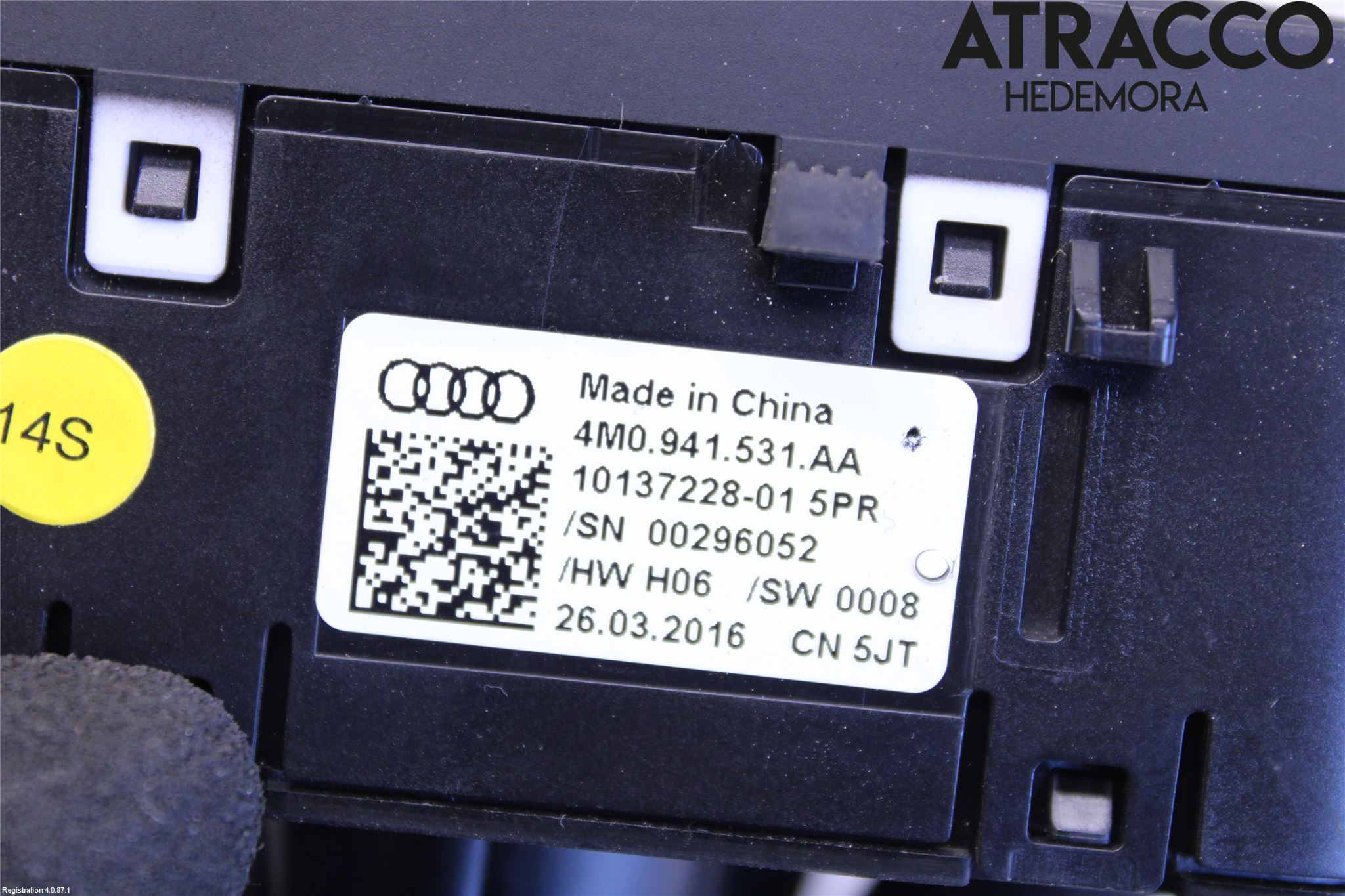 Audi A4/S4 B9 16-19 Bryter Hovedlys