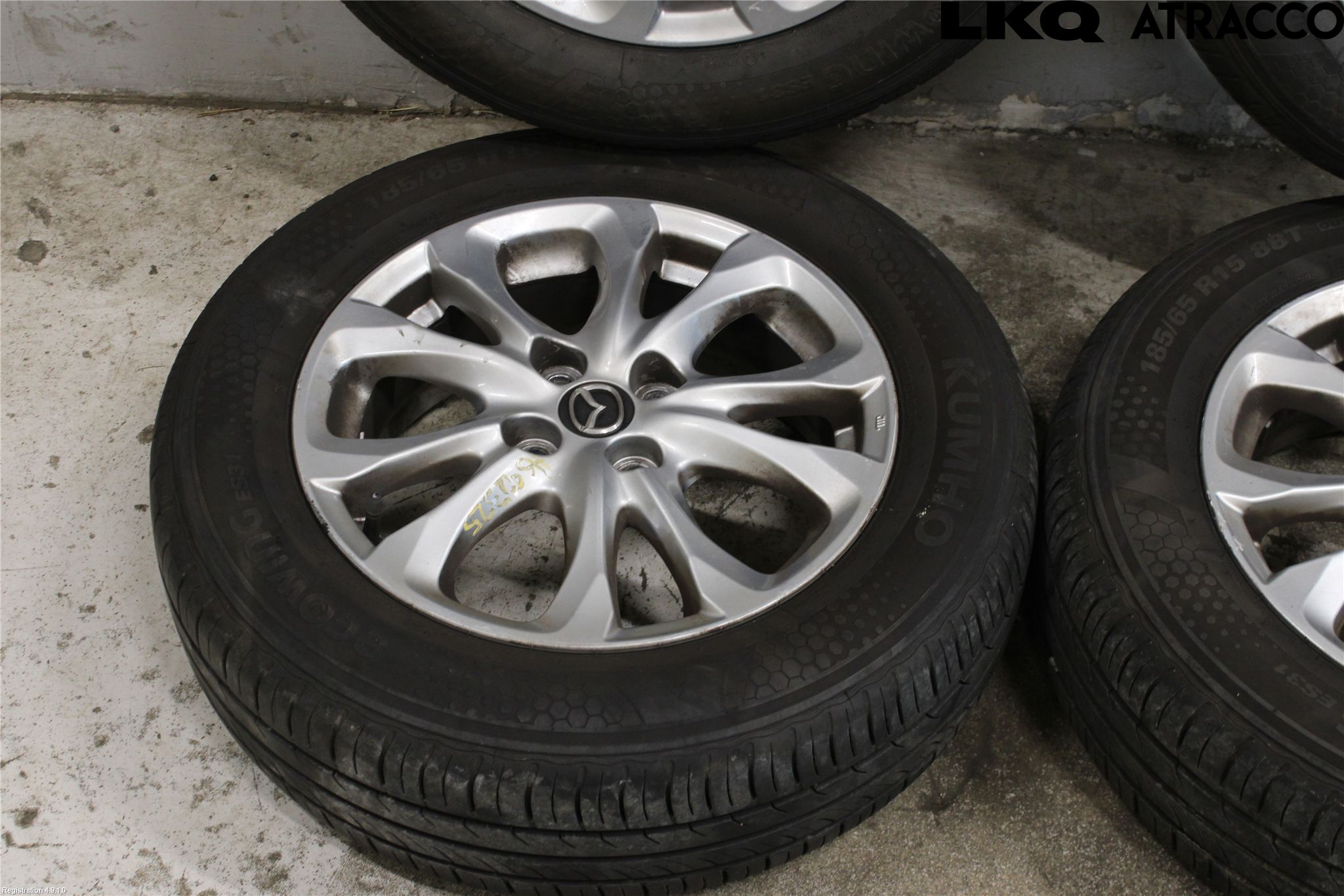 Mazda 2 (DJ) 15-22 Dekk Sommer På Alu Felg 4Stk