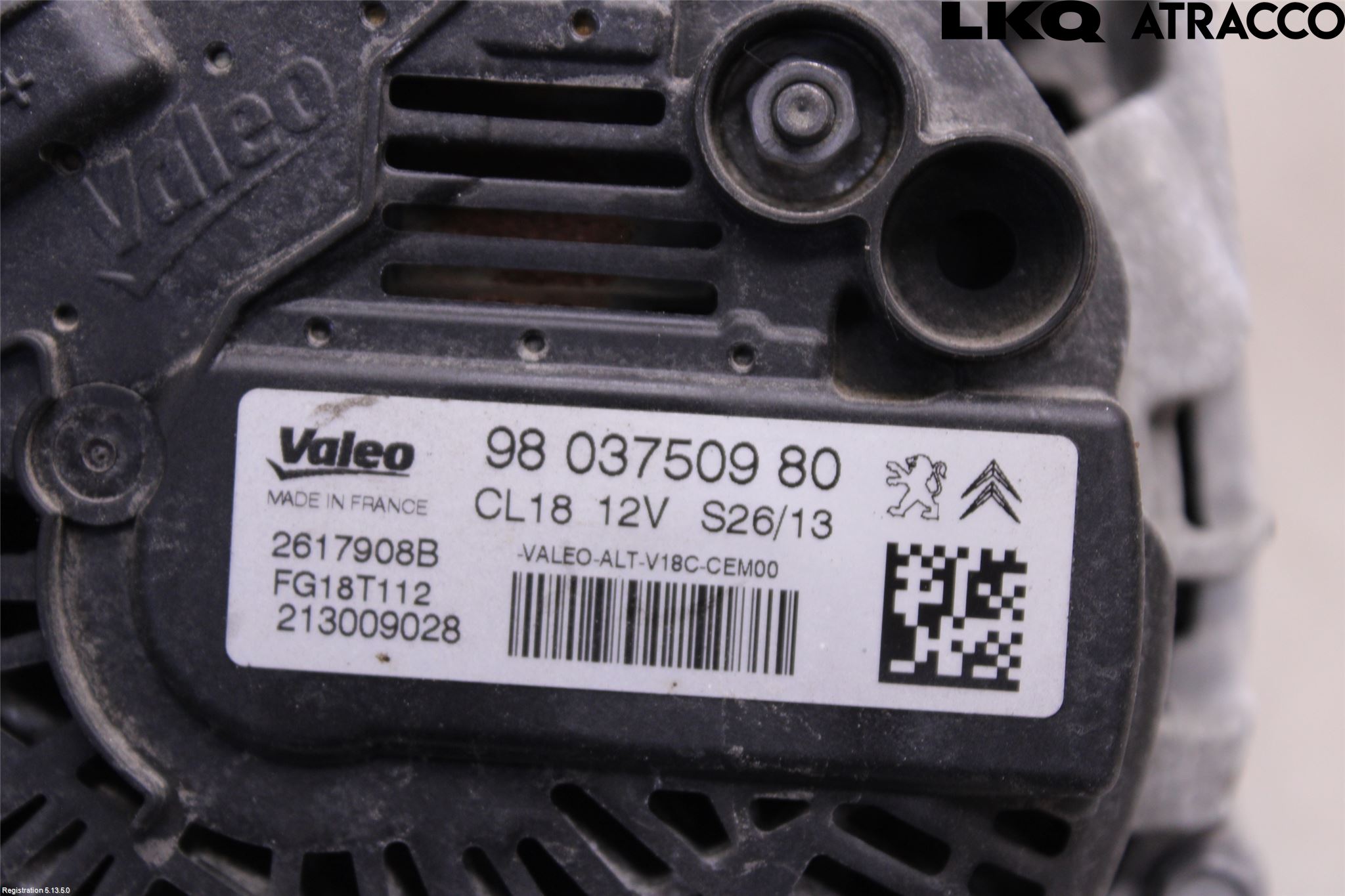Citroen C5 08-17 Dynamo