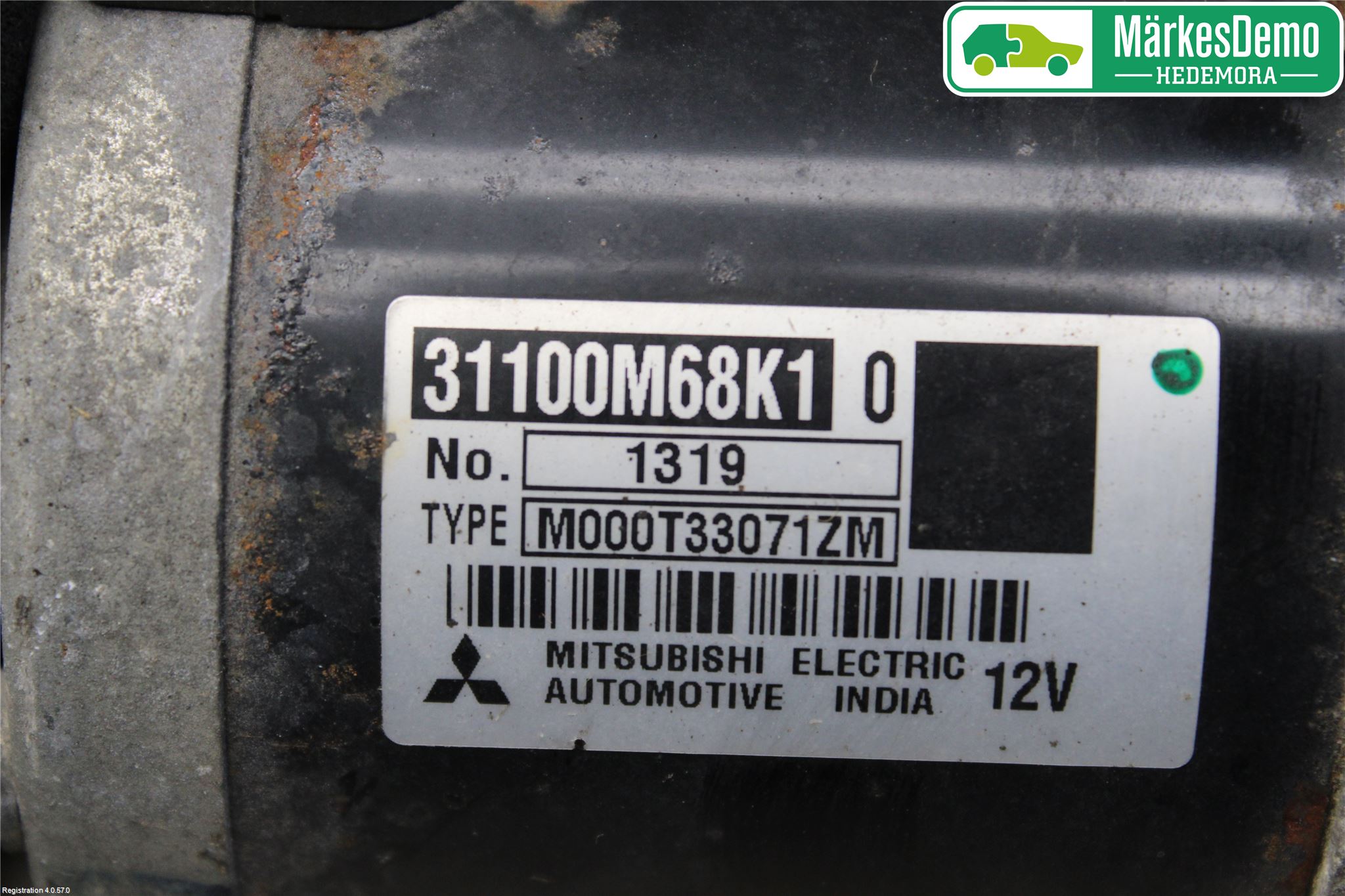 Suzuki ALTO 79-14 Startmotor