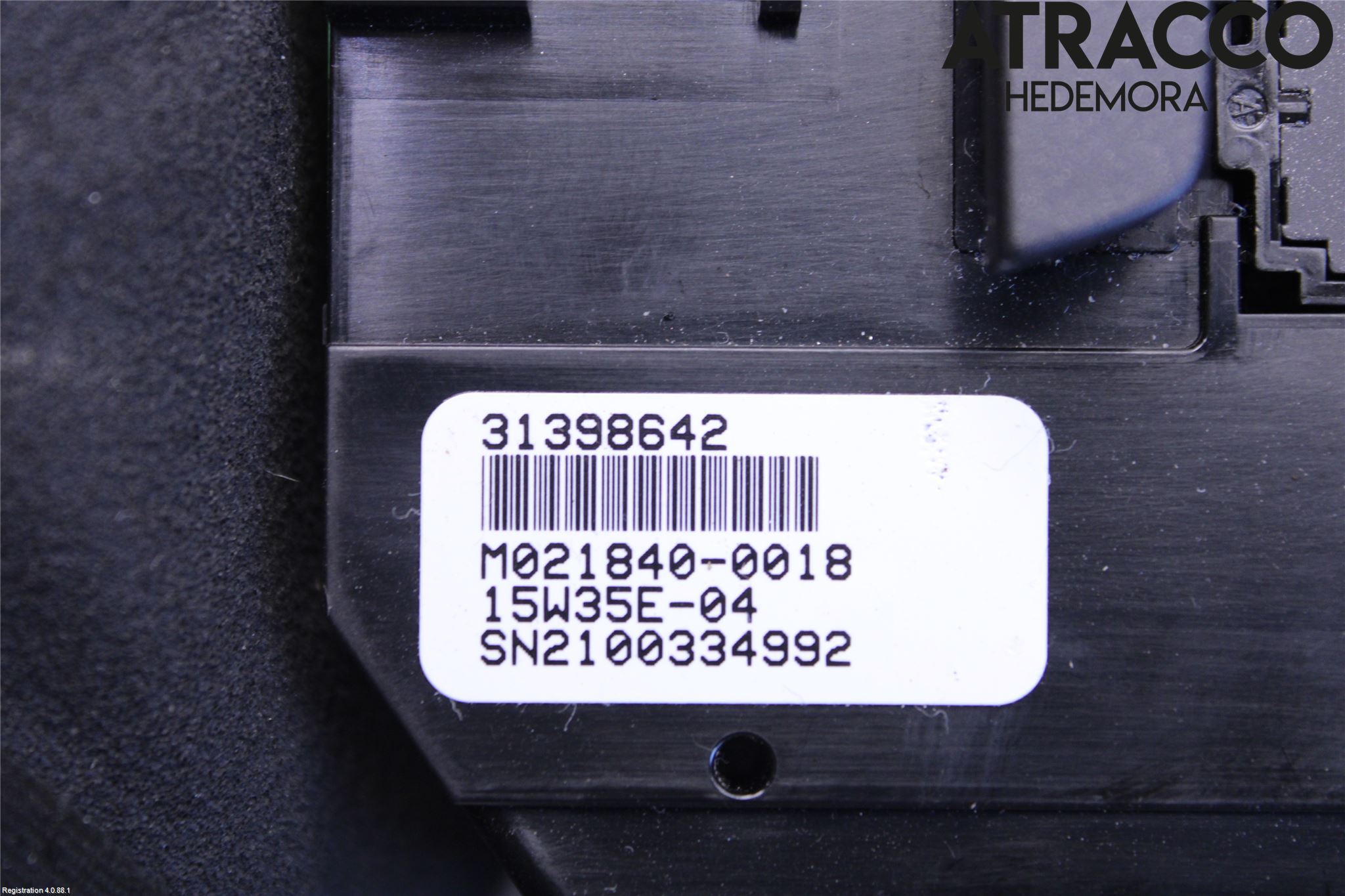 Volvo V40 CROSS COUNTRY 13-19 Varme Ac Betjening-Display