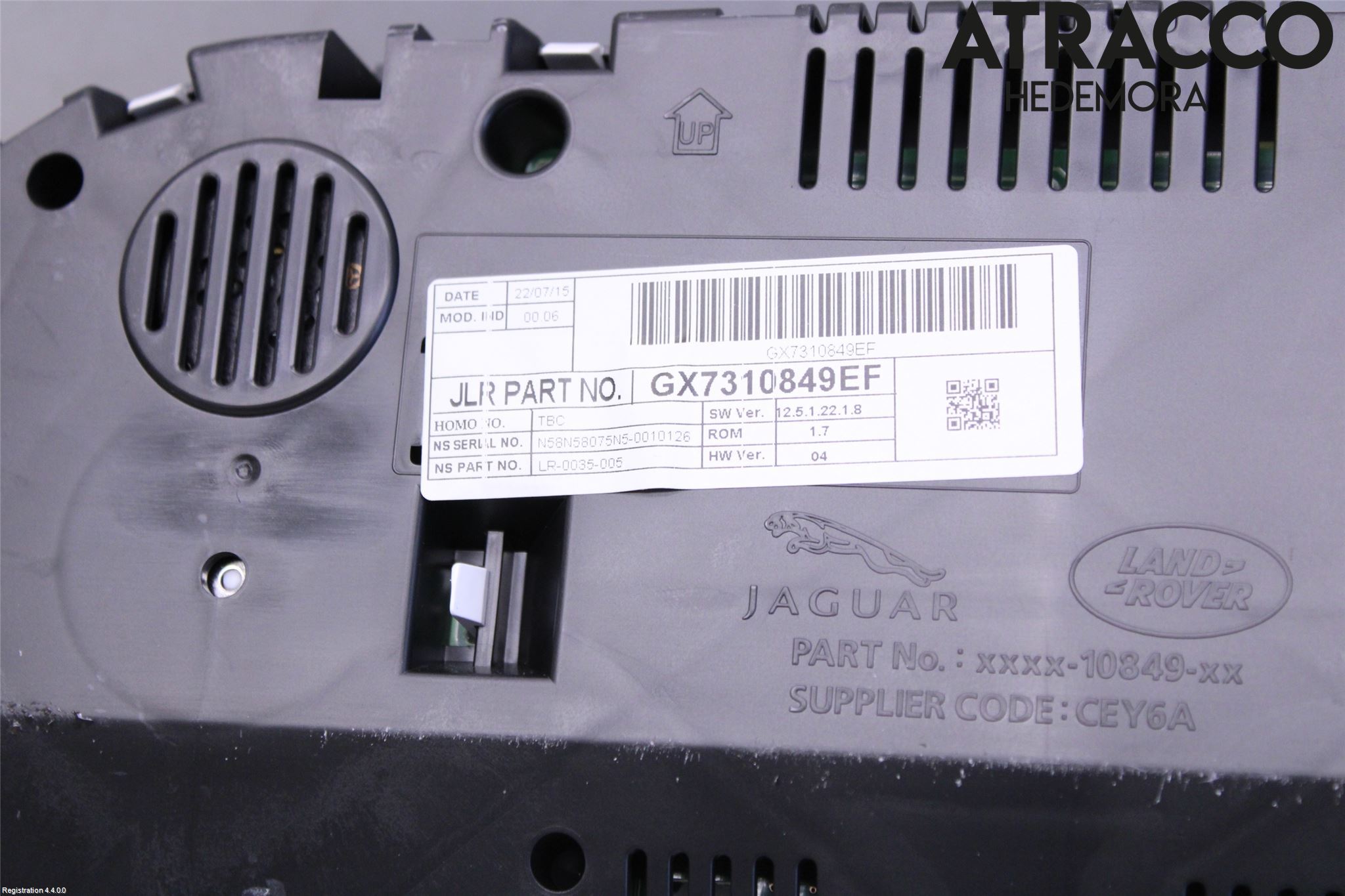 Jaguar XE (X760) 15-24 Instr Kombinert