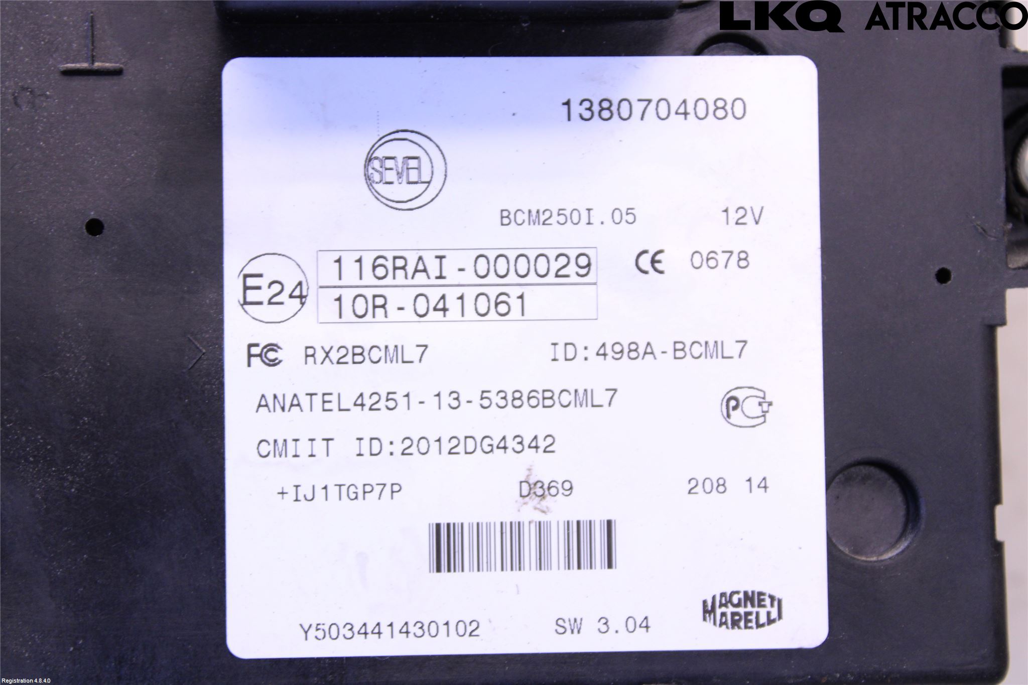 Citroen JUMPER/E-JUMPER 14- Sikringsboks - Elsentral
