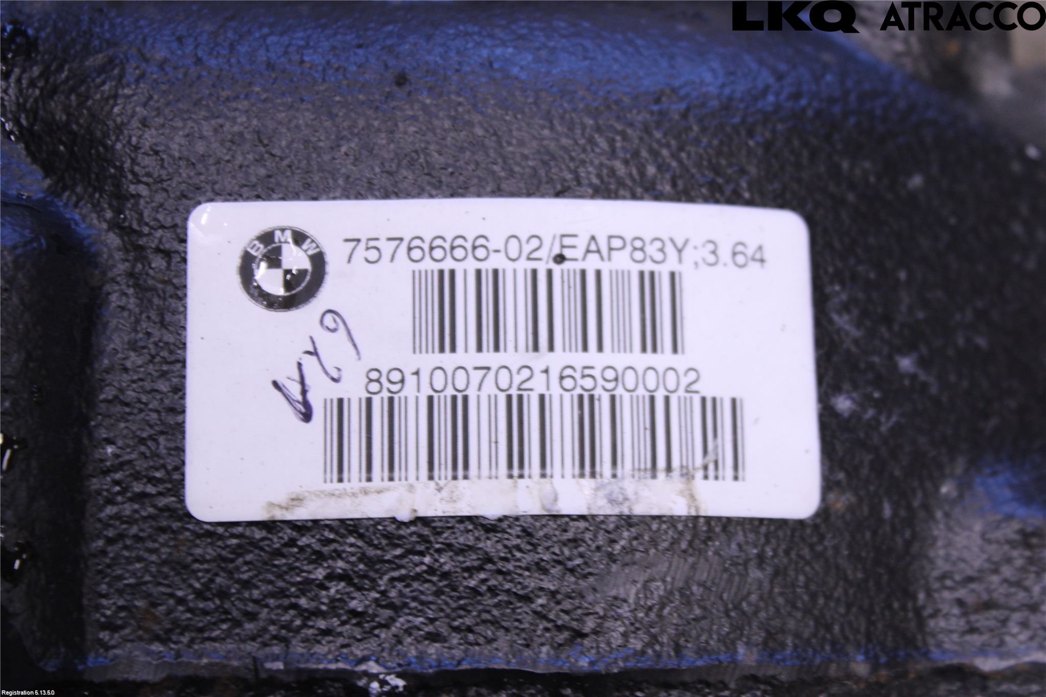 BMW Z4 E89 09-16 Bakaksel Kardang Bak -Diff