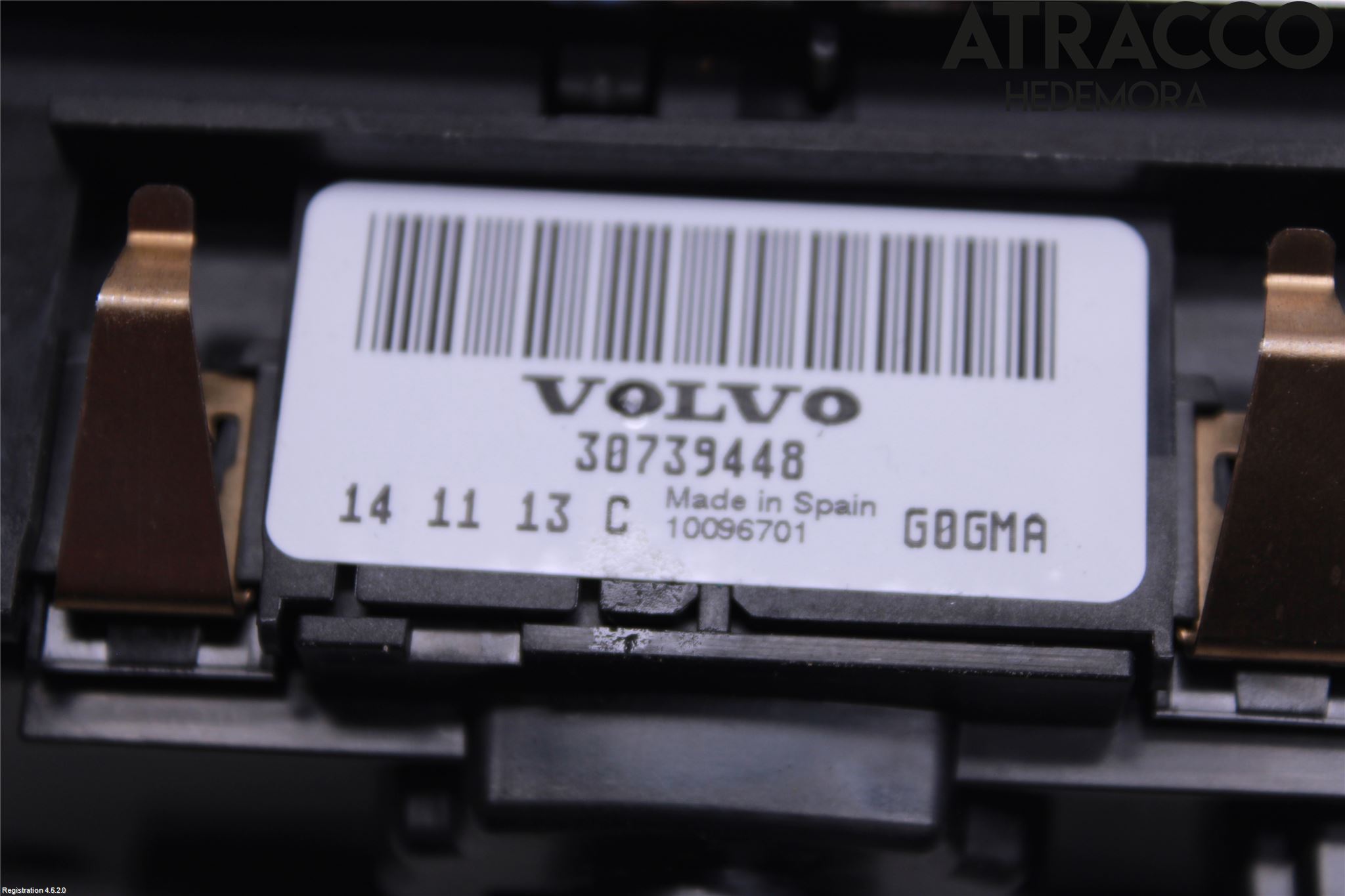 Volvo V70 14-16 Bryter Hovedlys