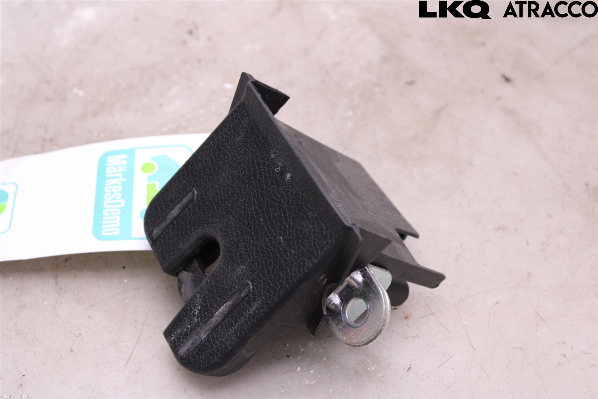 Volkswagen VW GOLF VI 09-13 Bakluke-Lokk Låsekasse