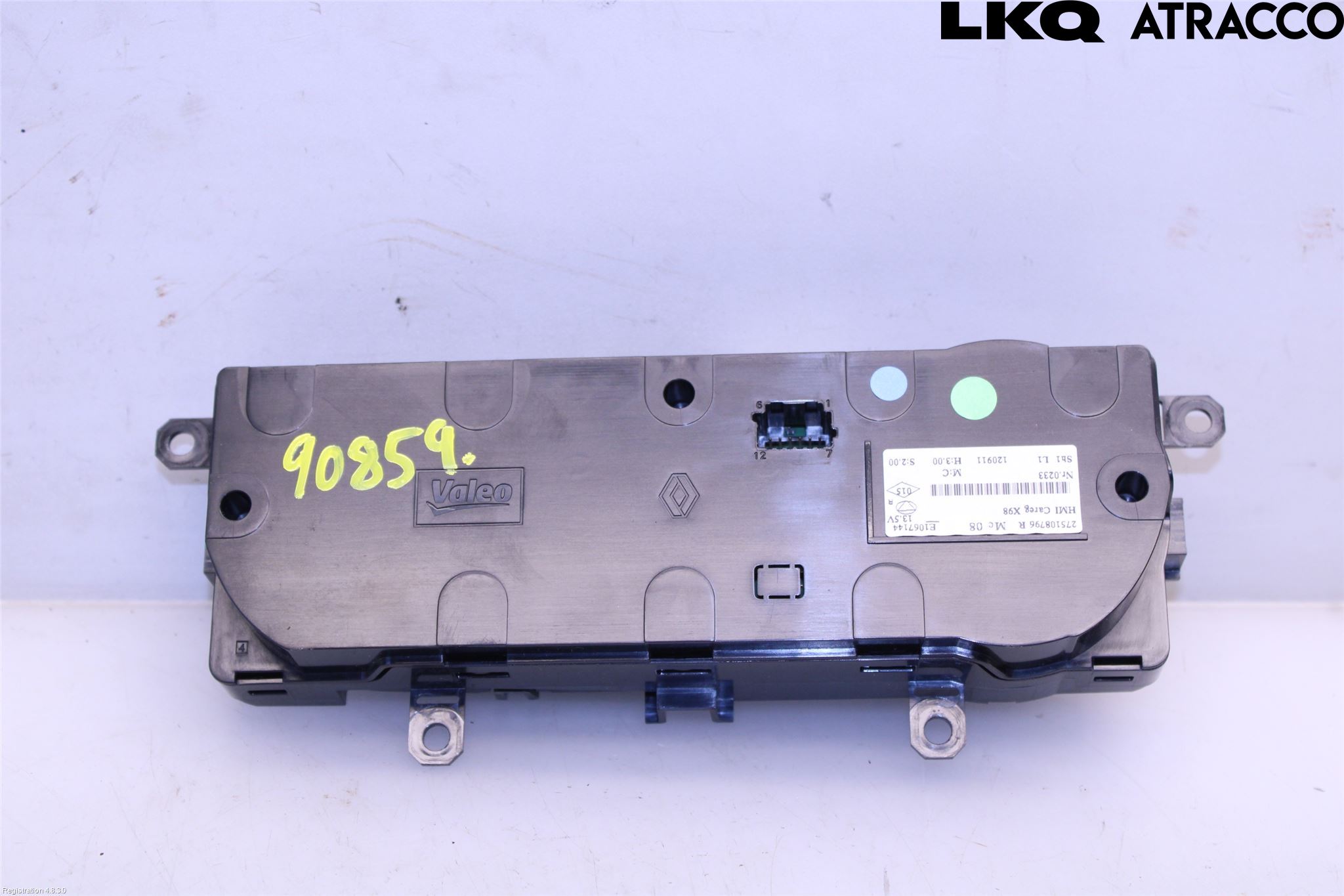 Renault CLIO IV 12-16 Varme Ac Betjening-Display