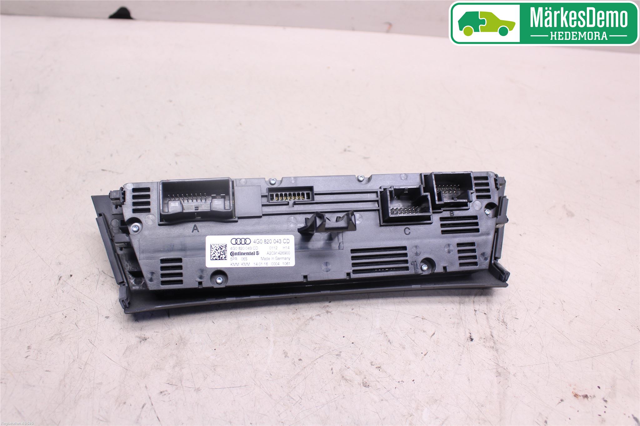 Audi A6 ALLROAD 12-18 Varme Ac Betjening-Display