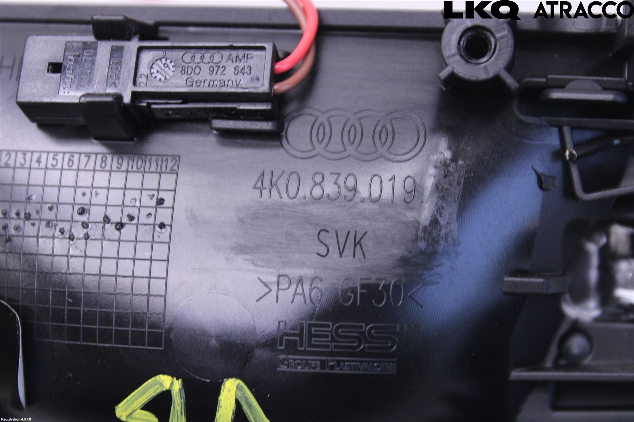 Audi A6 F2/C8 19- Innr Dørhandtak V Indre