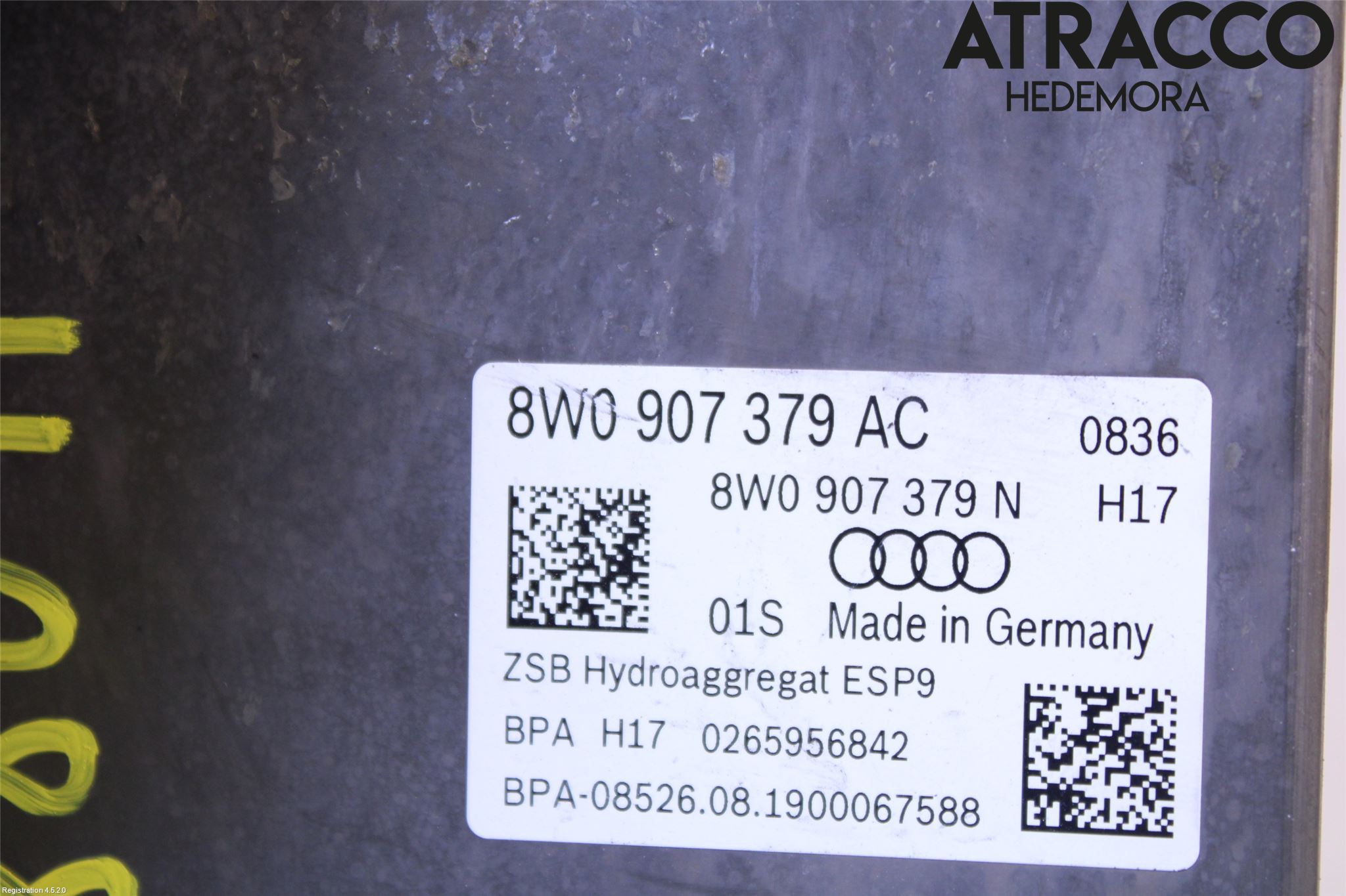 Audi A4/S4 B9 16-19 Abs Hydraulikkaggregat