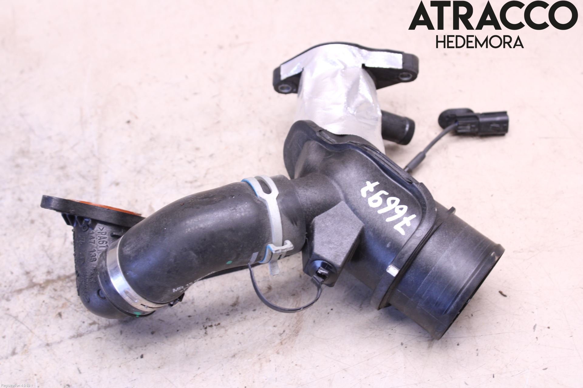 Nissan QASHQAI 14-17 Intercooler Rør-Slange