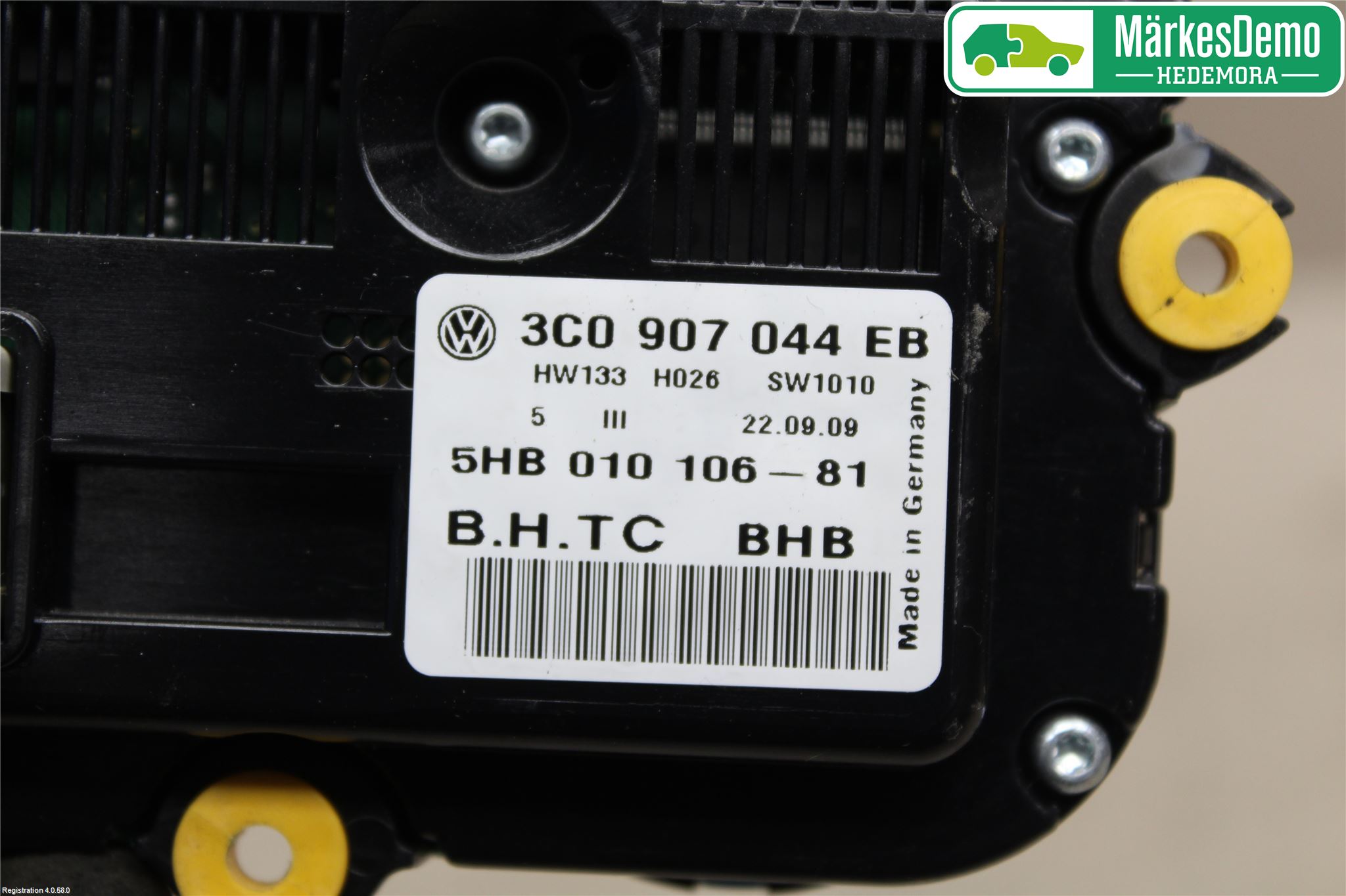 Volkswagen VW PASSAT 05-11 Varme Ac Betjening-Display