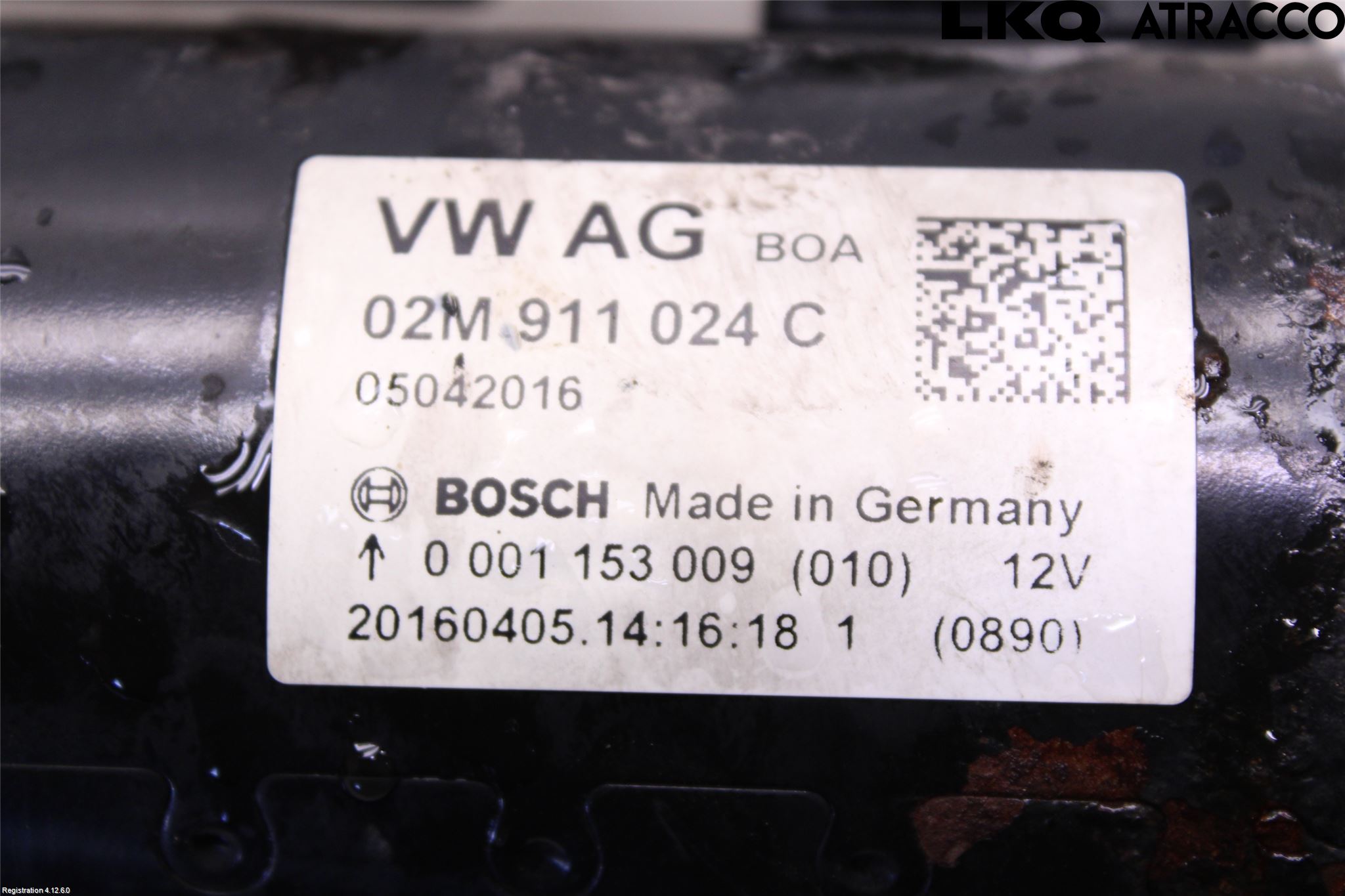 Volkswagen VW SHARAN 11- Startmotor Diesel