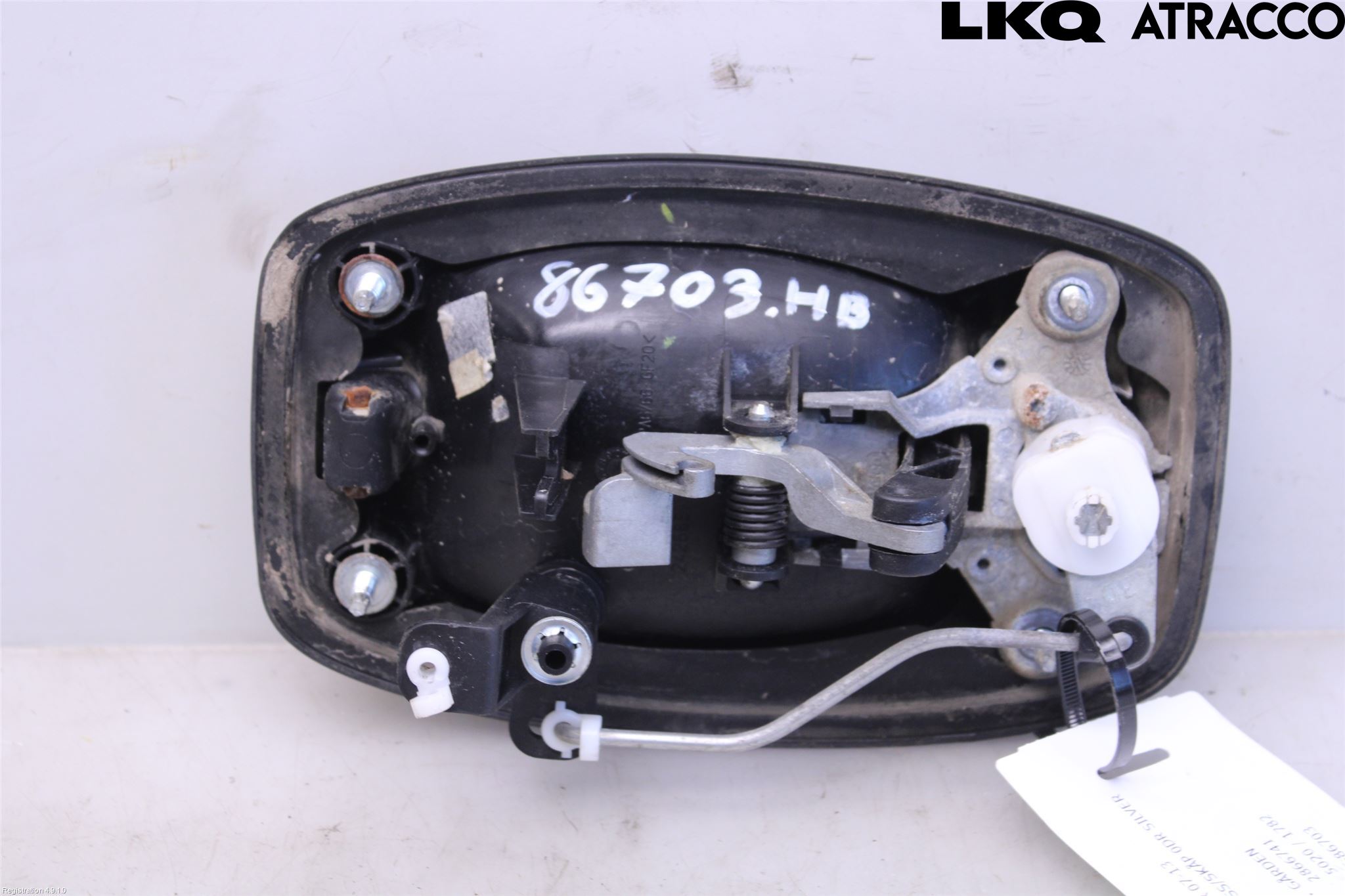 Citroen JUMPER 07-13 Bakluke Handtak Ytre