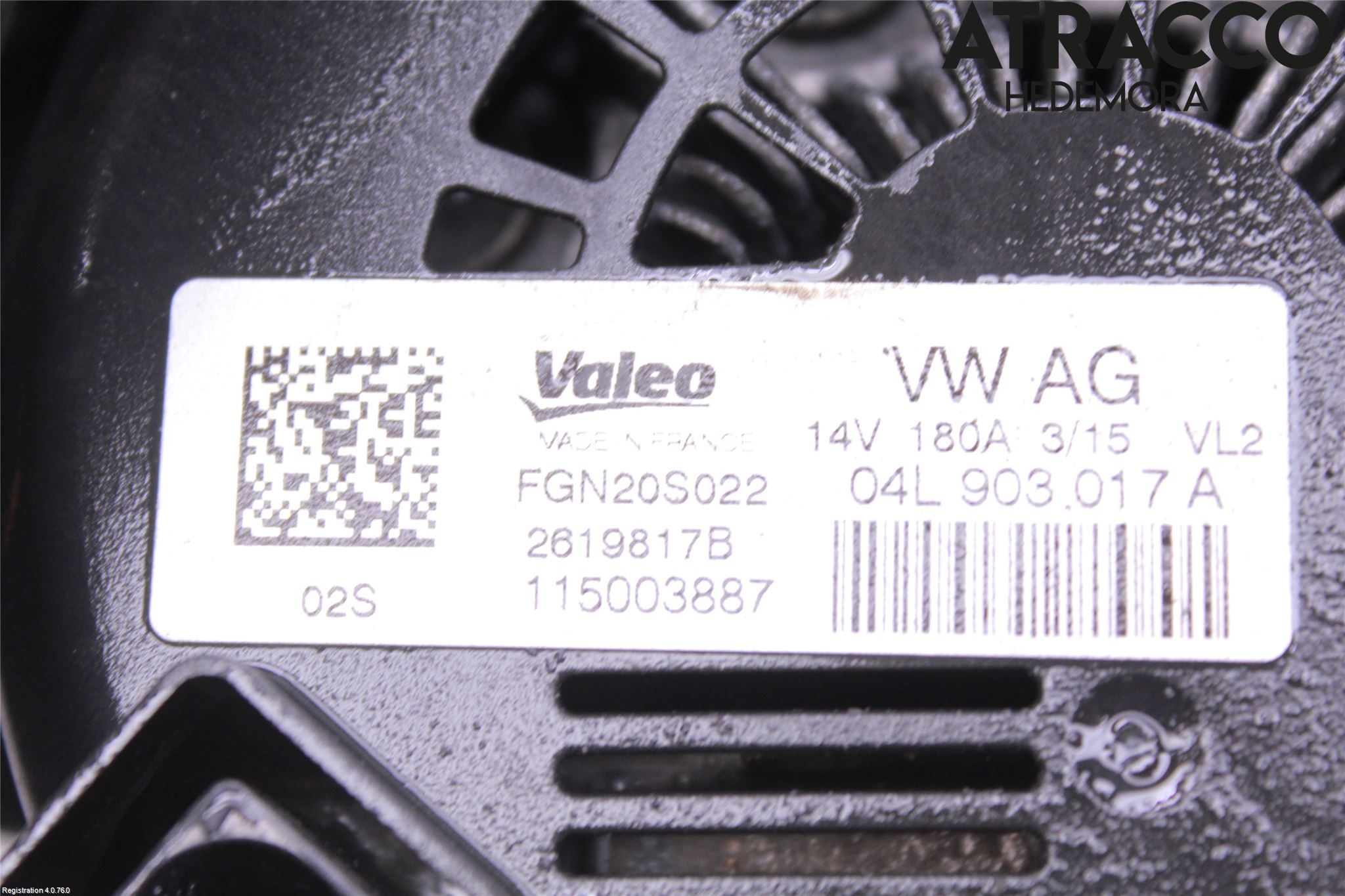 Audi A4 12-15 Dynamo