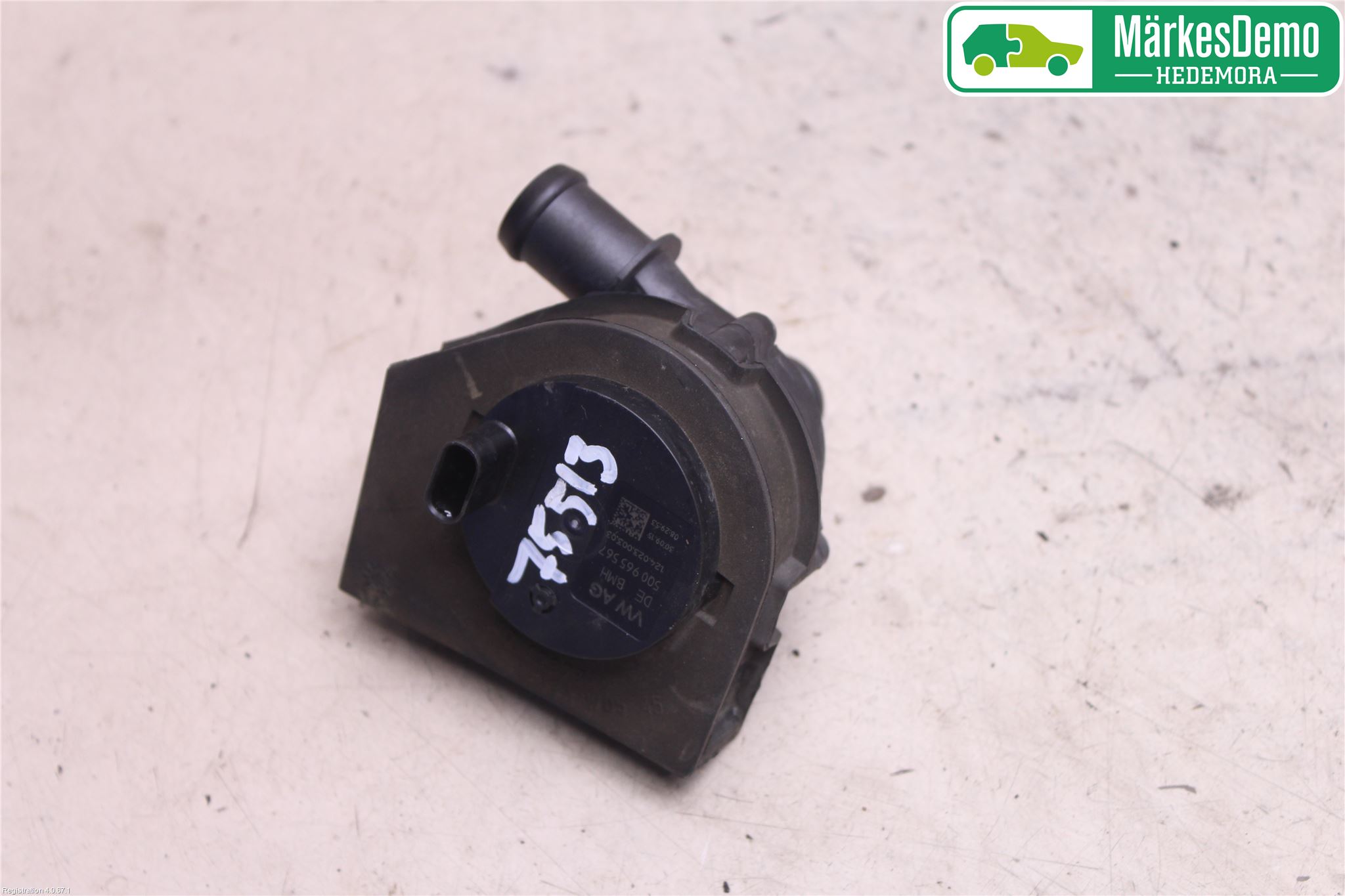 Volkswagen VW POLO 10-17 Varme Sirkulasjonspumpe