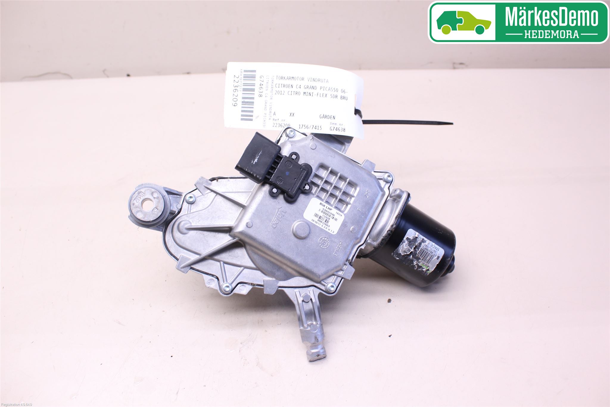 Citroen C4 GRAND PICASSO 07-13 Viskermotor Frontrute